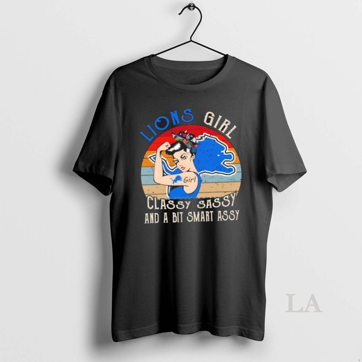 Original Detroit Lions Girl Classy Sassy And A Bit Smart Assy T-Shirts, Hoodie, Sweatshirt | InkNestWear.com
