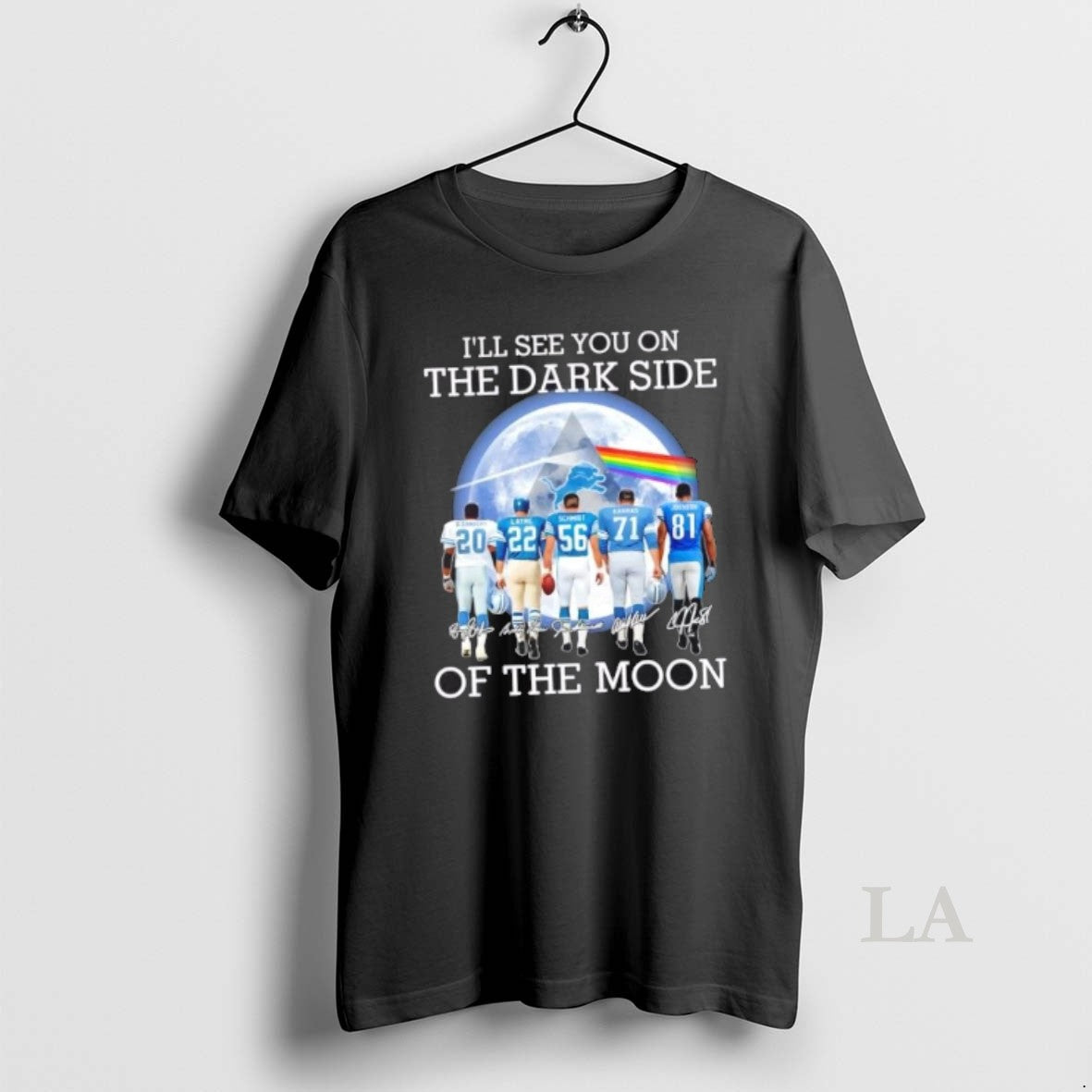 Original Detroit Lions Legends Ill See You On The Dark Side Of The Moon T-Shirts, Hoodie, Sweatshirt | InkNestWear.com