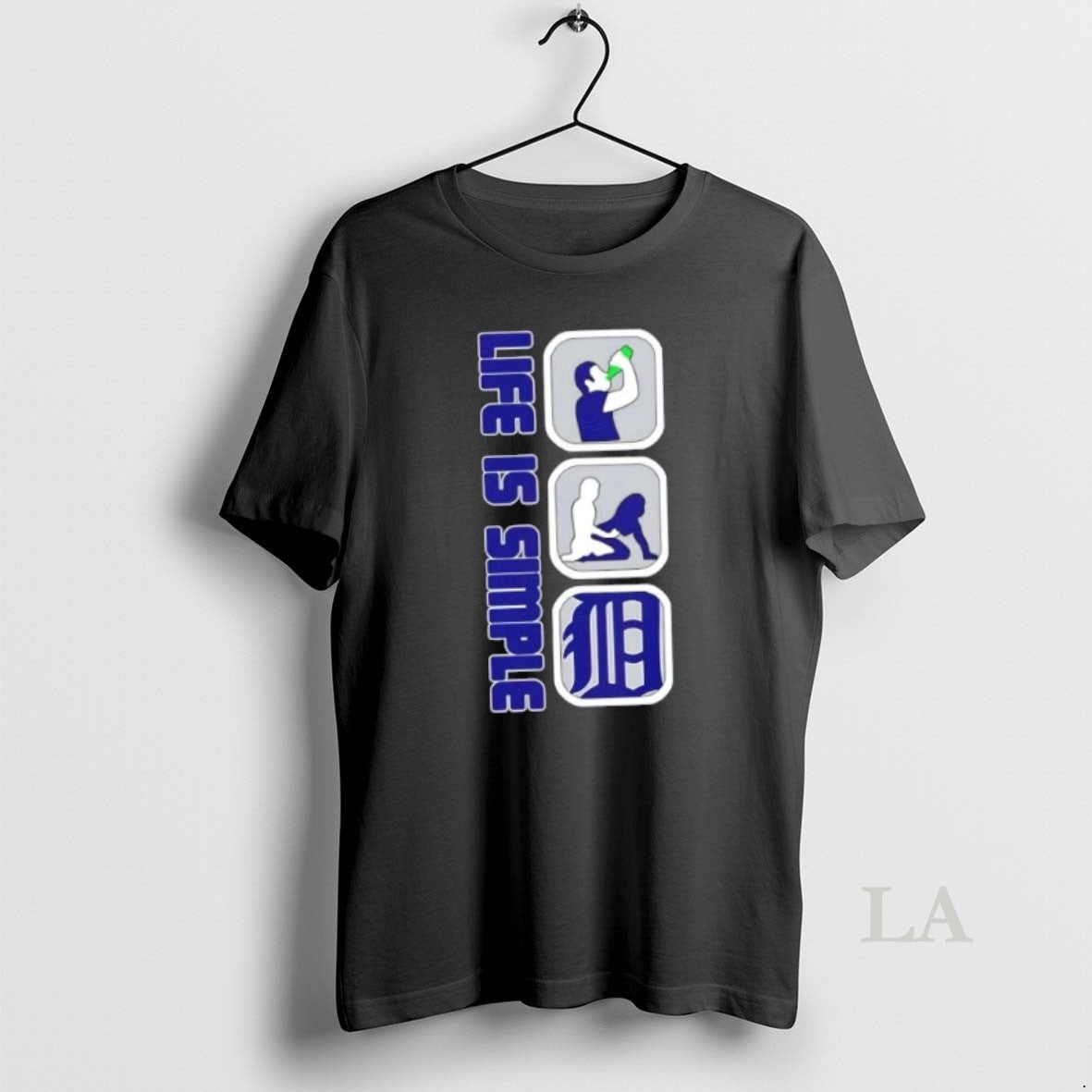 Original Detroit Tigers Baseball Life Is Simple T-Shirts, Hoodie, Sweatshirt | InkNestWear.com