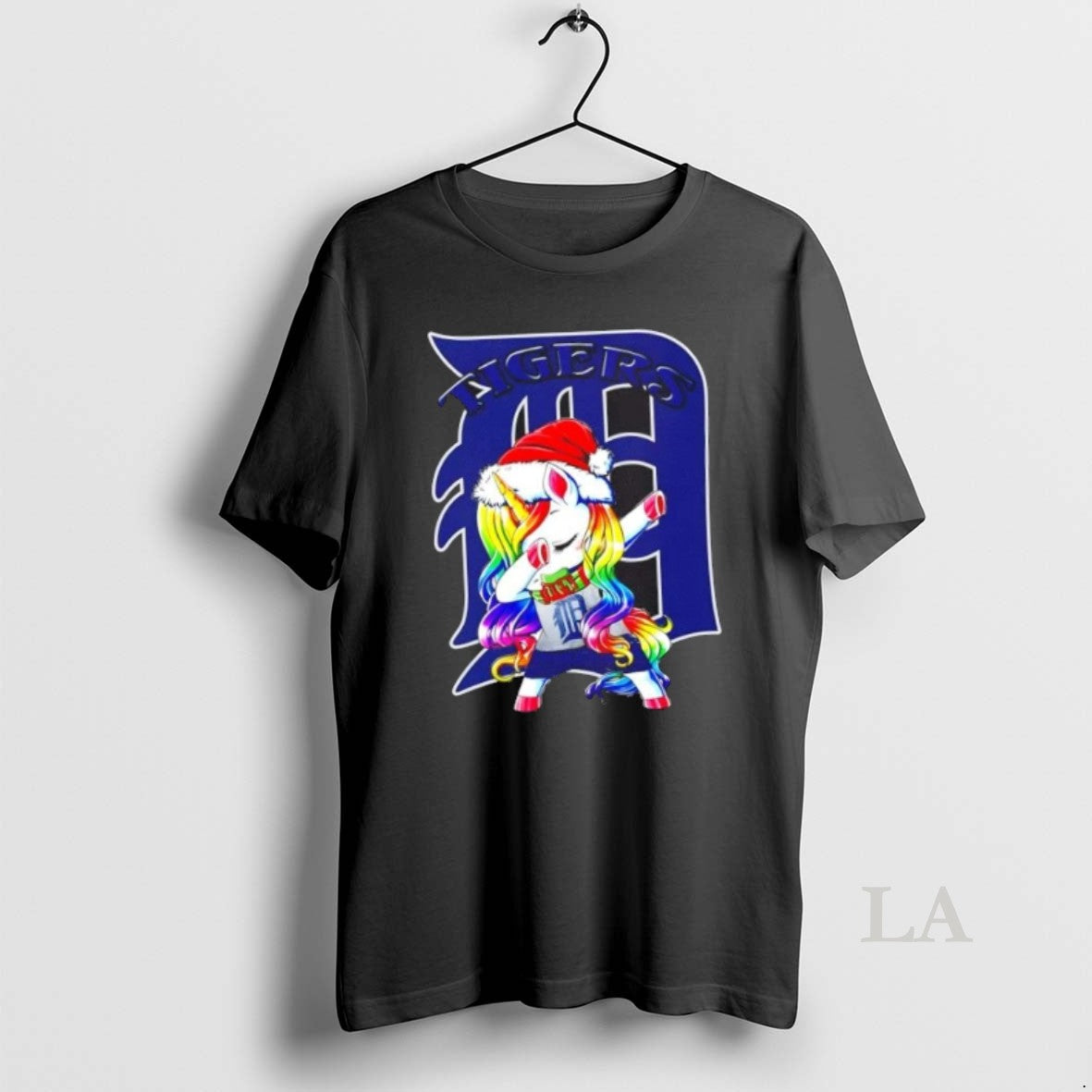 Original Detroit Tigers X Unicorn Santa Hat Dabbing Merry Christmas T-Shirts, Hoodie, Sweatshirt | InkNestWear.com