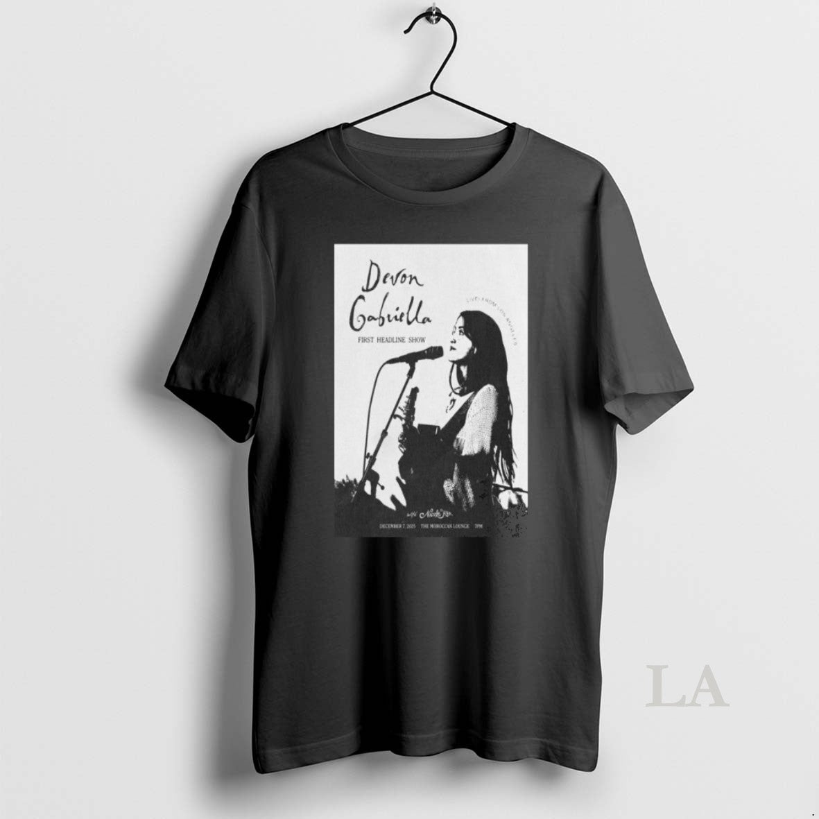 Original Devon Gabriella The Moroccan Lounge Los Angeles Ca Tour Dec 7 2025 Long Sleve T-Shirts, Hoodie, Sweatshirt