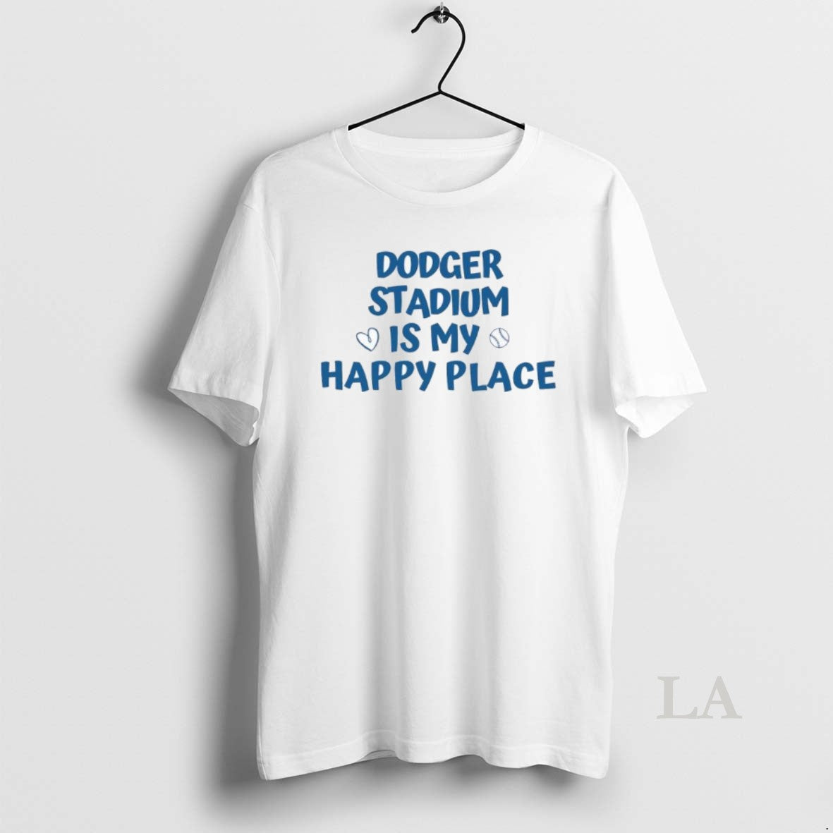 Original Dodger Stadium Is My Happy Place T-Shirts, Hoodie, Sweatshirt | InkNestWear.com