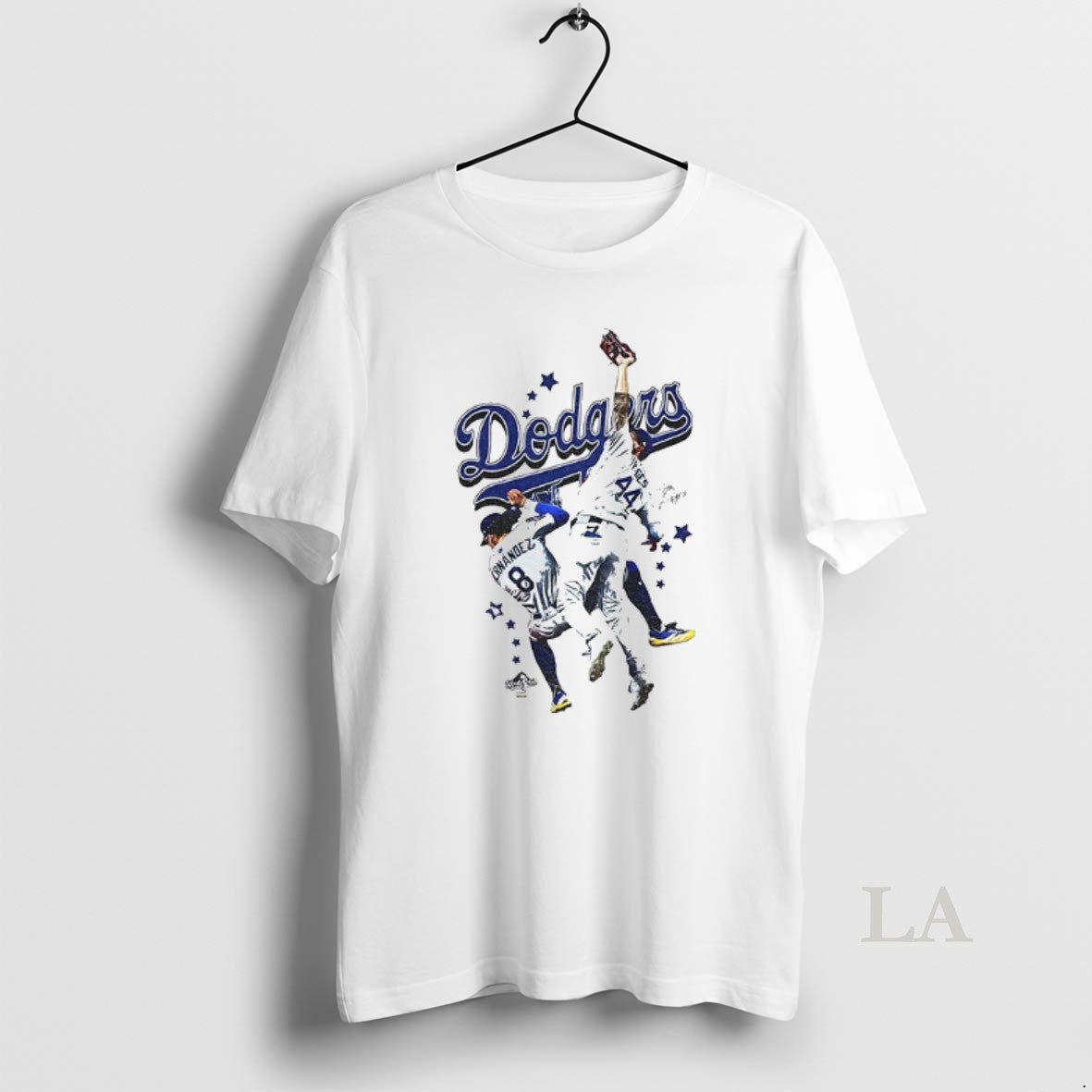 Original Dodgers Andy Pages And Kike Hernandez Game 7 Saving Catch La Dodgers World Series T-Shirts, Hoodie, Sweatshirt