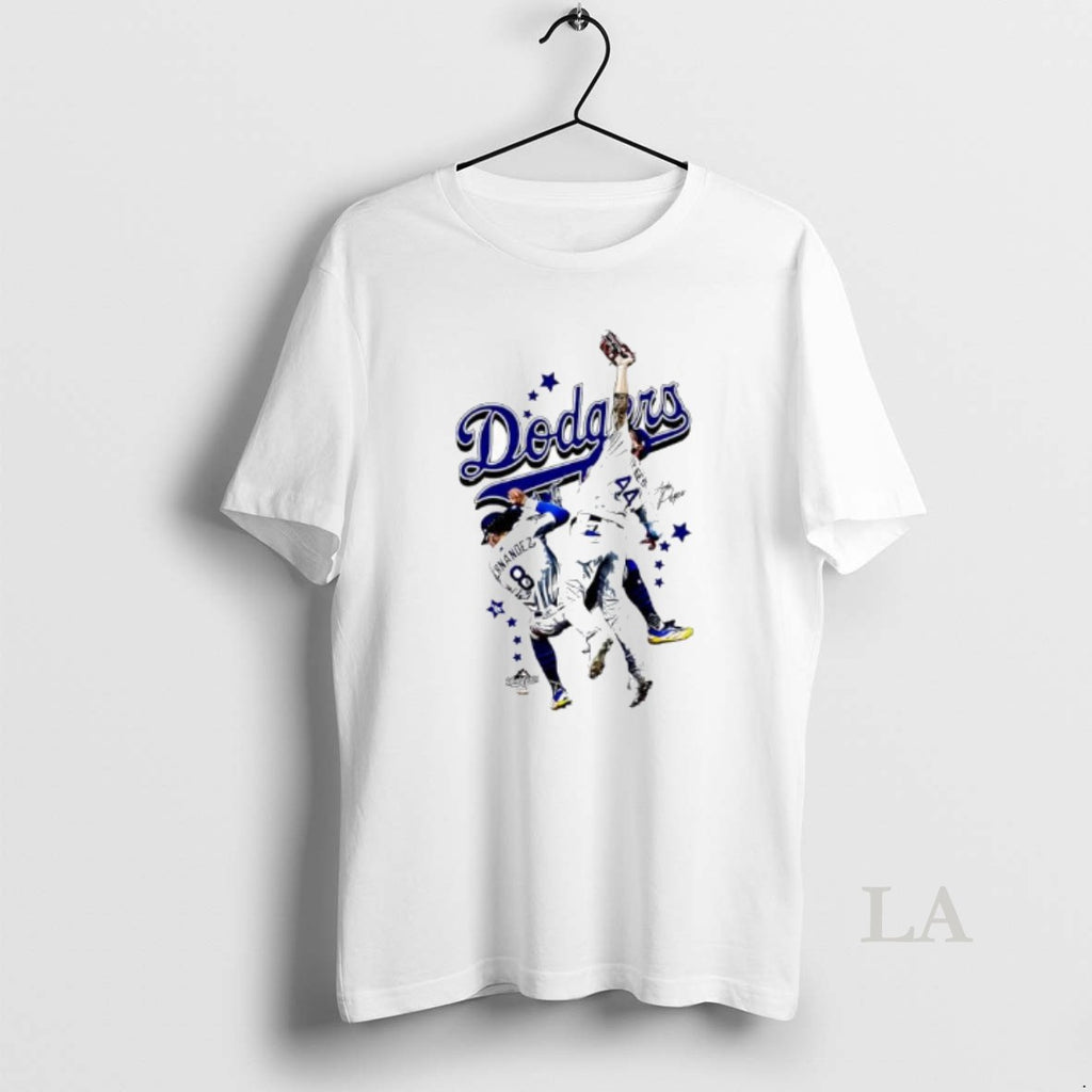 Original Dodgers Players Hernandez 8 And Pages 44 Signatures Graphic T-Shirts, Hoodie, Sweatshirt | InkNestWear.com