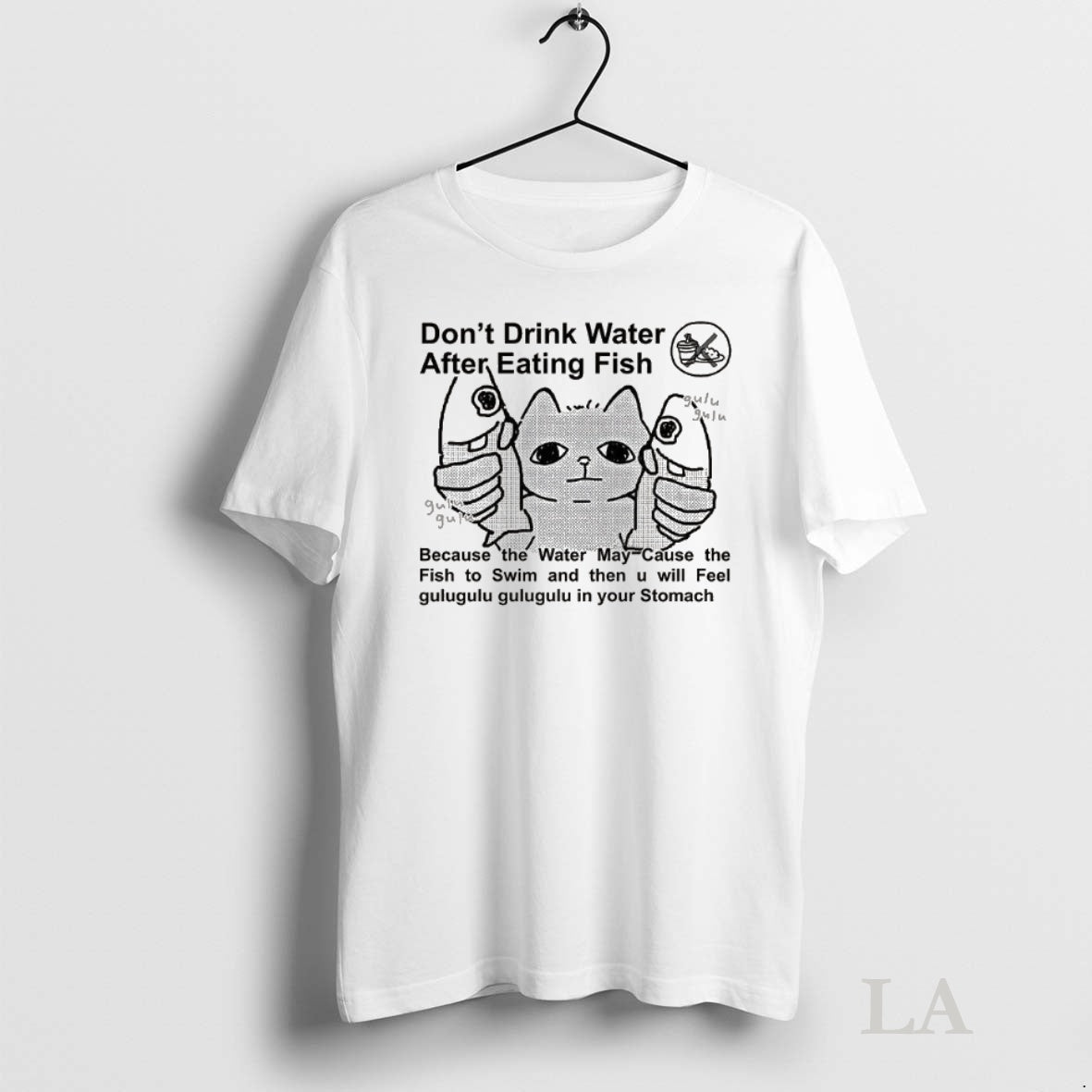 Original Dont Drink Water After Eating Fish T-Shirts, Hoodie, Sweatshirt | InkNestWear.com