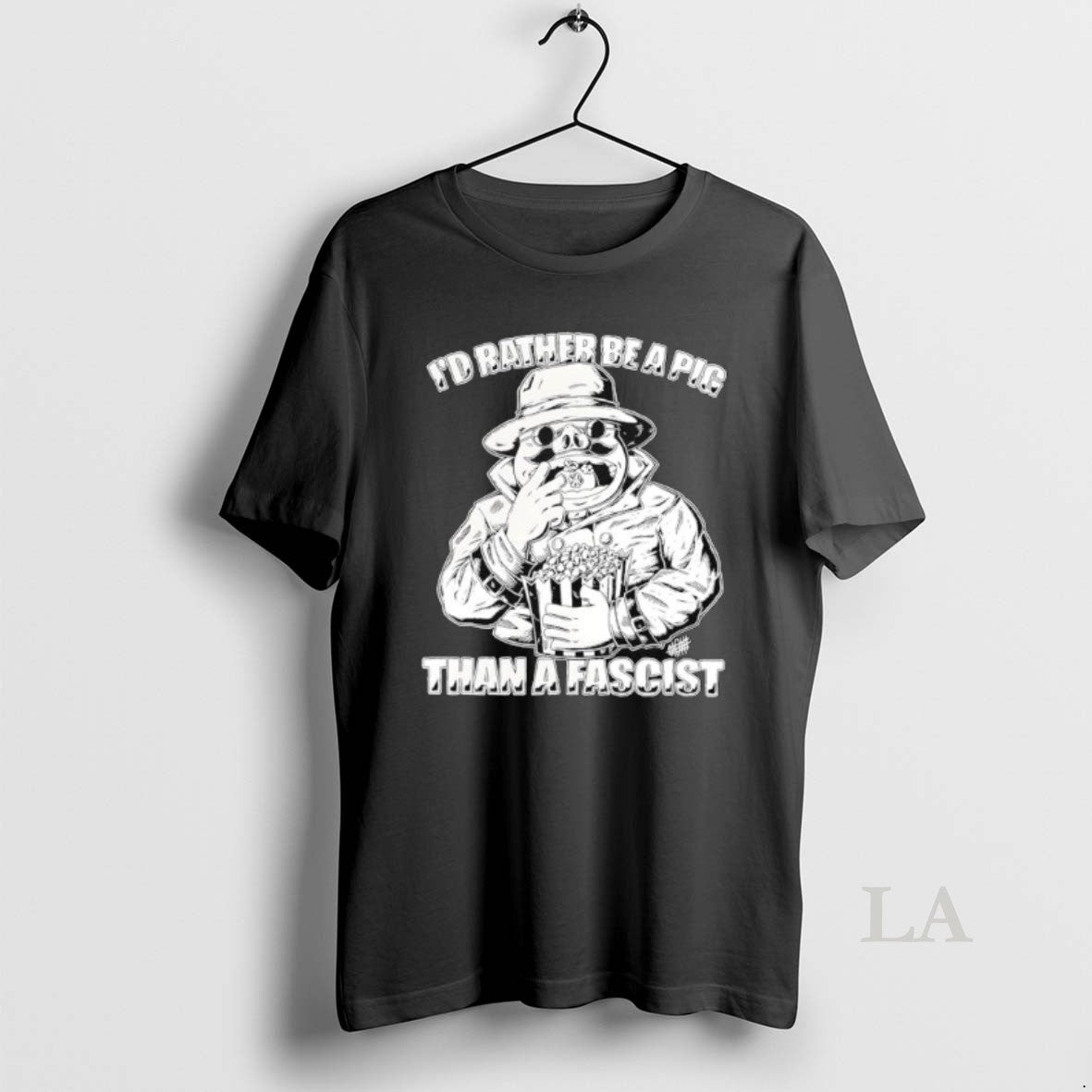 Original Doppelgangers Id Rather Be A Pig Than A Fascist T-Shirts, Hoodie, Sweatshirt | InkNestWear.com