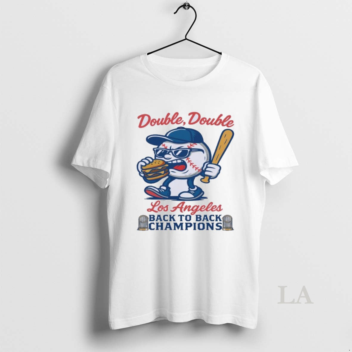 Original Double Double Los Angeles Dodgers Back To Back World Champions T-Shirts, Hoodie, Sweatshirt | InkNestWear.com