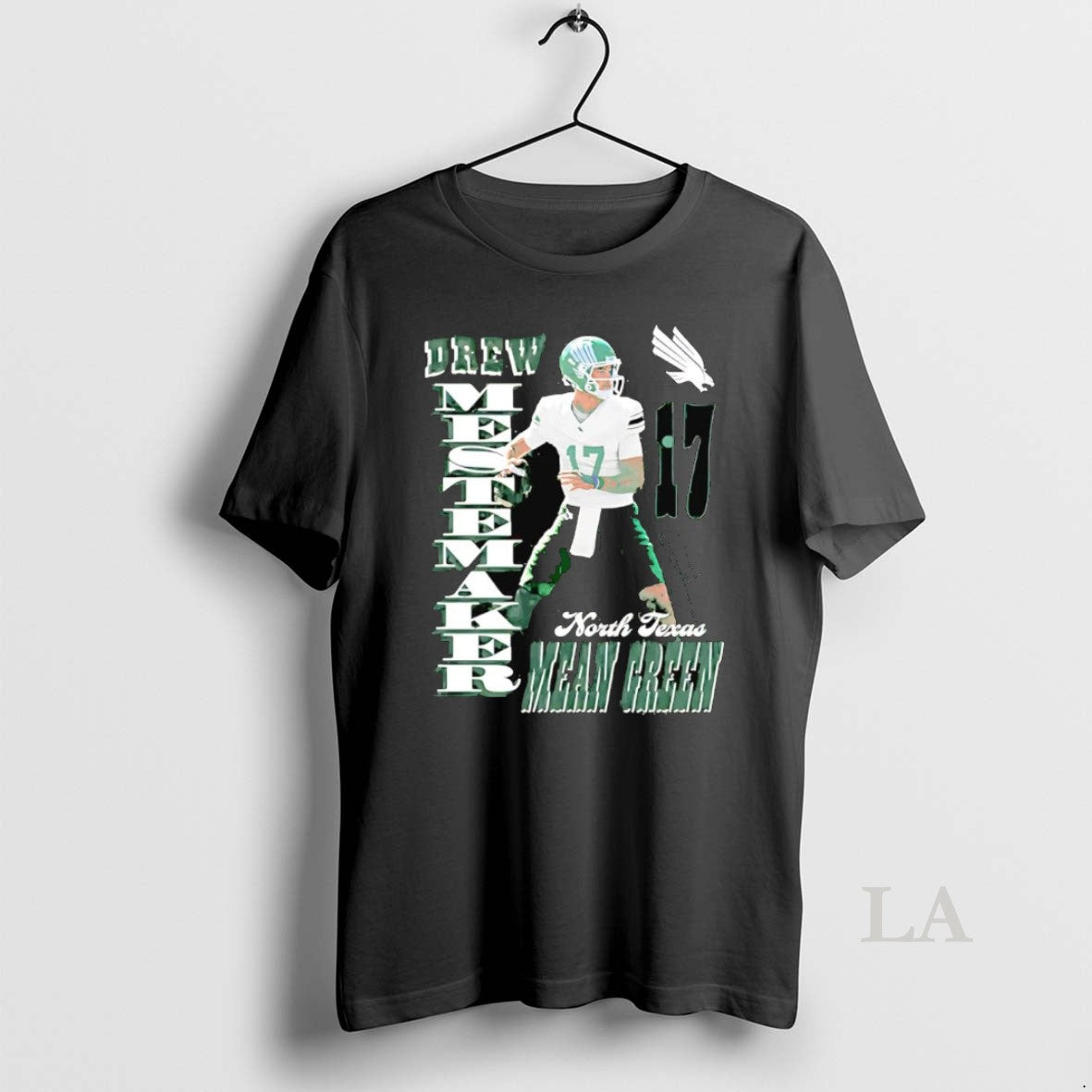 Original Drew Mestemaker Graphic North Texas Mean Green T-Shirts, Hoodie, Sweatshirt | InkNestWear.com