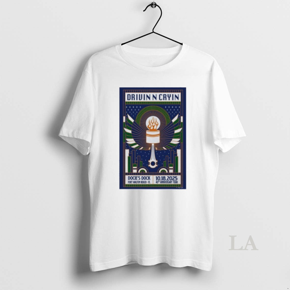 Original Drivin N Cryin Oct 18 2025 Fort Walton Beach Fl T-Shirts, Hoodie, Sweatshirt | InkNestWear.com