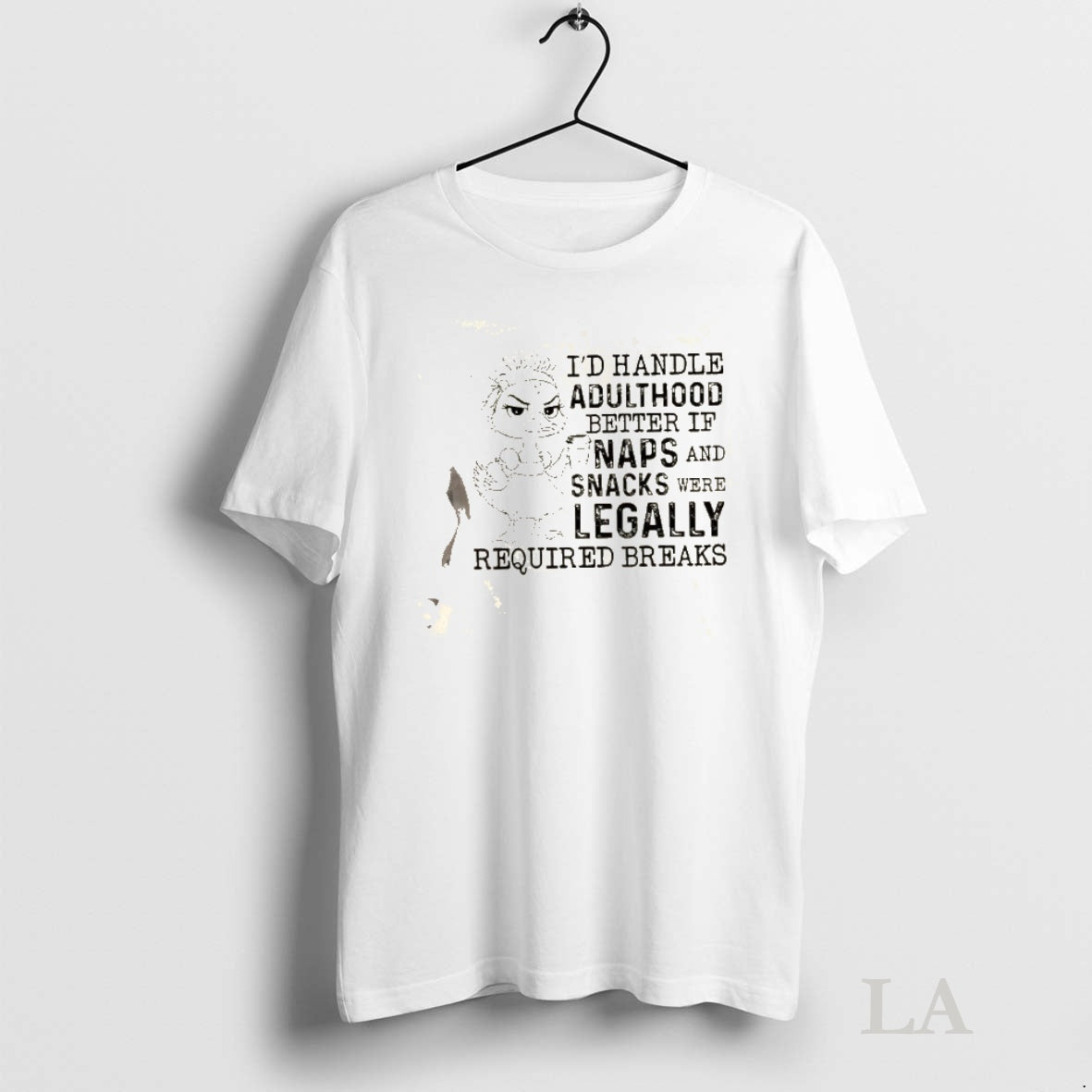 Original Duck Id Handle Adulthood Better If Naps And Snacks Were Legally Required Breaks T-Shirts, Hoodie, Sweatshirt