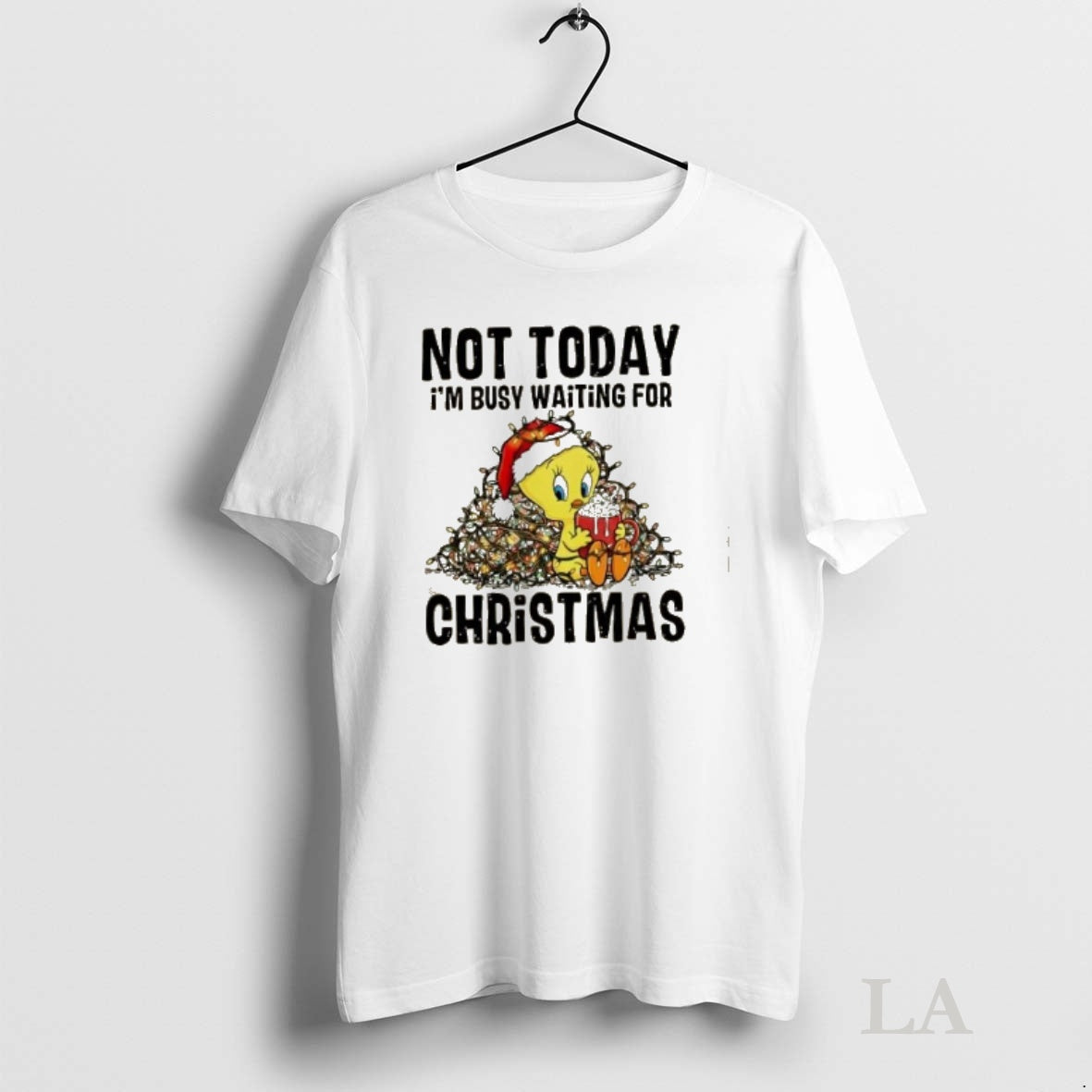 Original Duck Not Today Im Busy Waiting For Christmas T-Shirts, Hoodie, Sweatshirt | InkNestWear.com