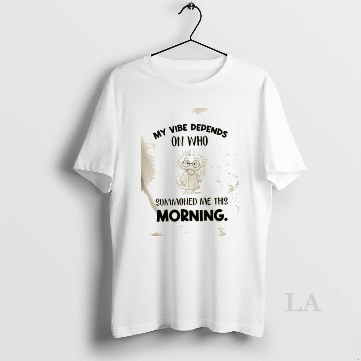 Original Duck My Vibe Depends On Who Summoned Me This Morning T-Shirts, Hoodie, Sweatshirt | InkNestWear.com