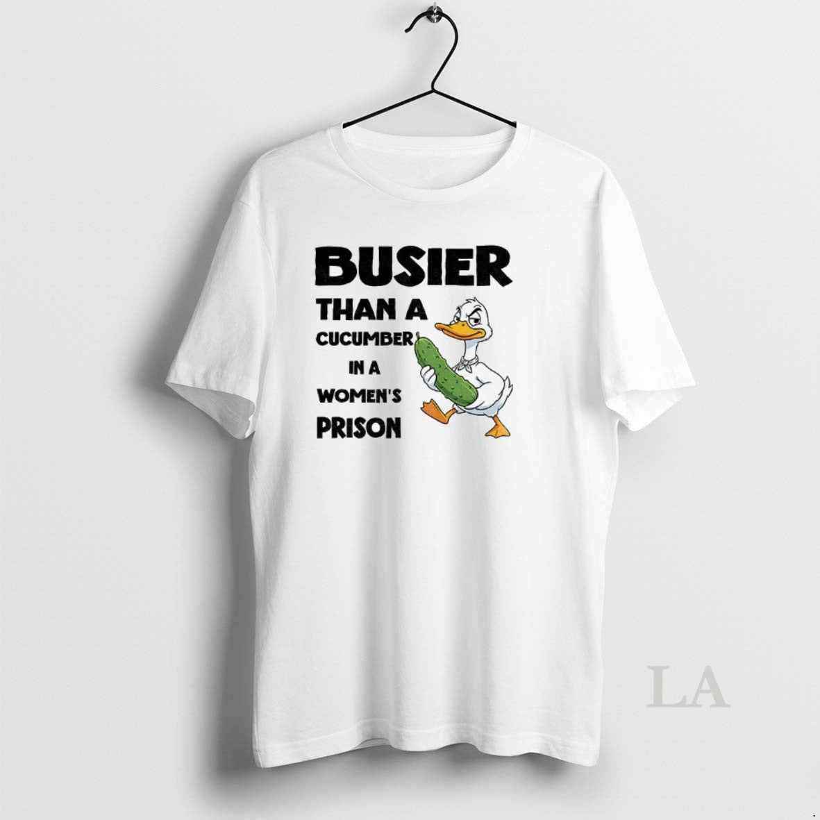 Original Duck Pickles Busier Than A Cucumber In A Womens Prison T-Shirts, Hoodie, Sweatshirt | InkNestWear.com