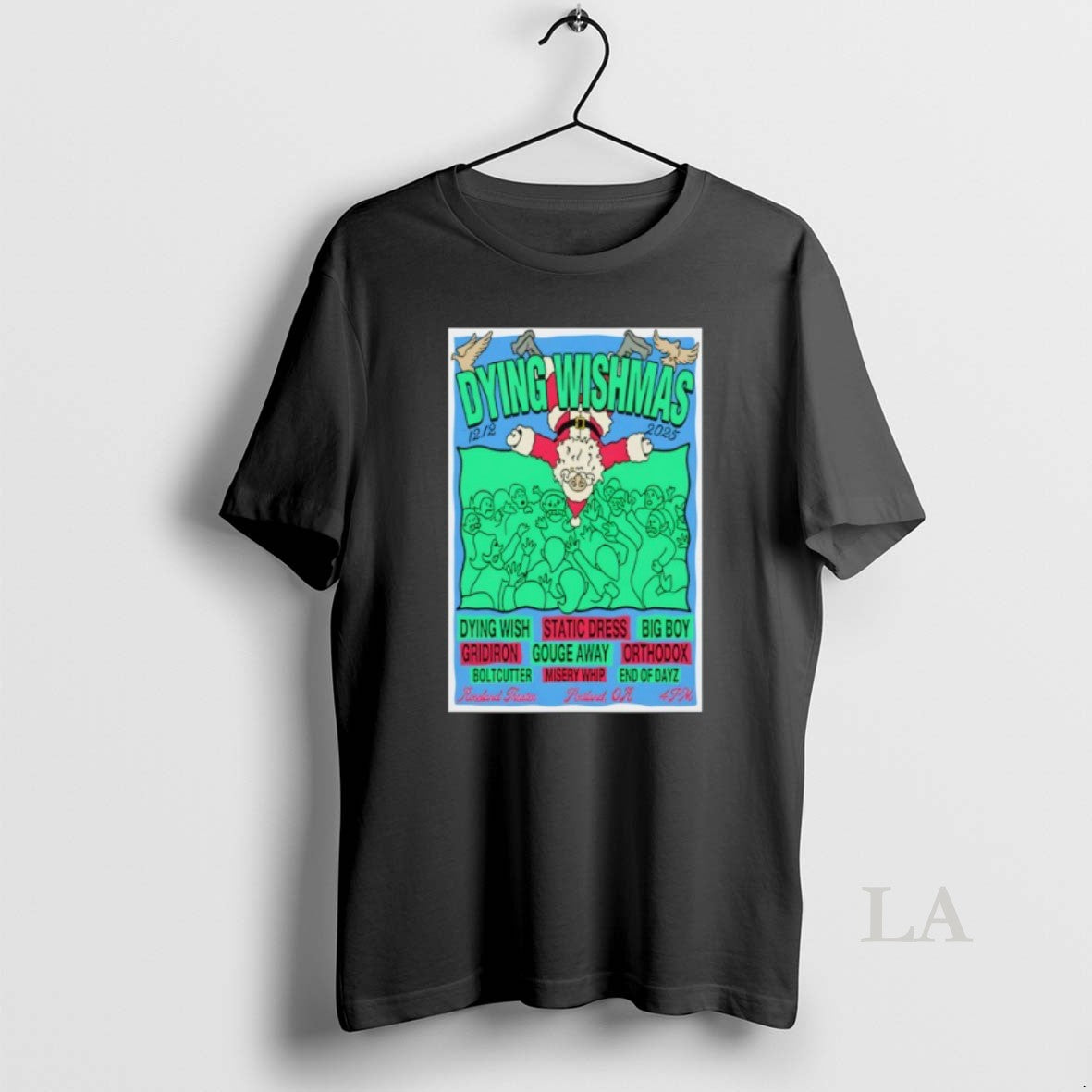 Original Dying Wishmas December 12 2025 Roseland Theater Portland Or T-Shirts, Hoodie, Sweatshirt | InkNestWear.com