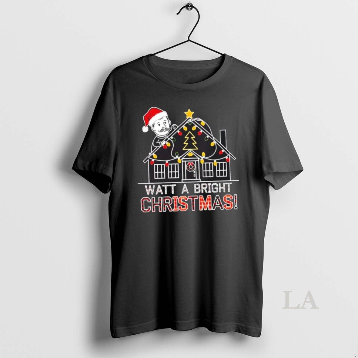 Original Electrician Watt A Bright Christmas House Lights T-Shirts, Hoodie, Sweatshirt | InkNestWear.com