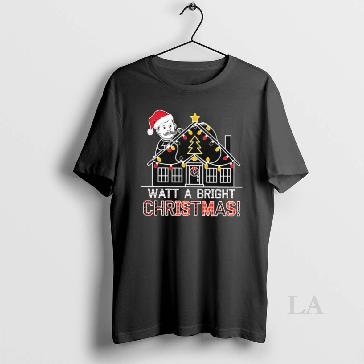 Original Electrician Watt A Bright Christmas Lights Graphic T-Shirts, Hoodie, Sweatshirt | InkNestWear.com