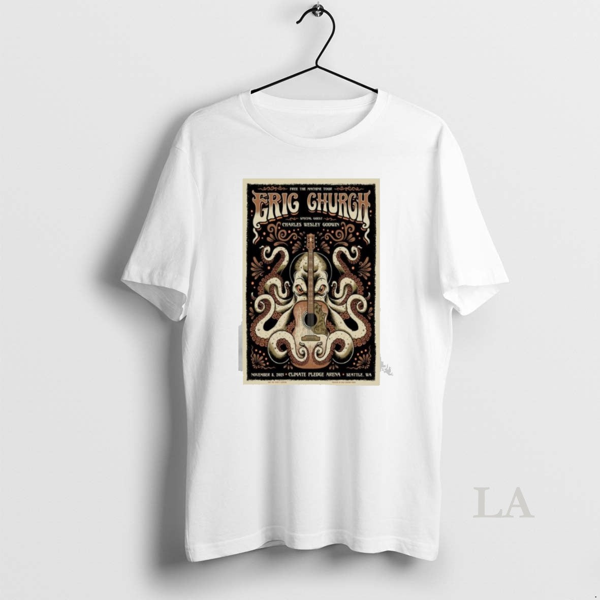 Original Eric Church Seattle Wa November 8 2025 Concert T-Shirts, Hoodie, Sweatshirt | InkNestWear.com
