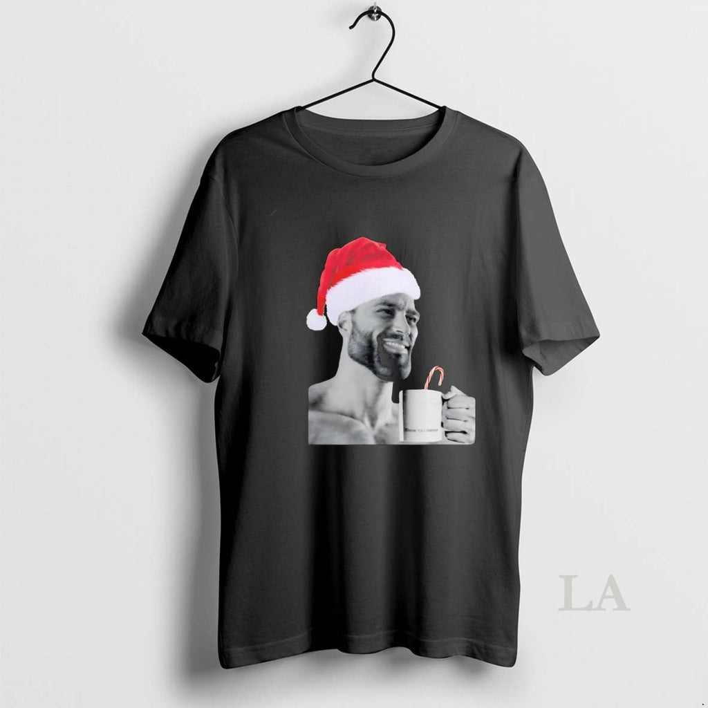 Original Ernest Khalimov Santa Gigachad T-Shirts, Hoodie, Sweatshirt | InkNestWear.com