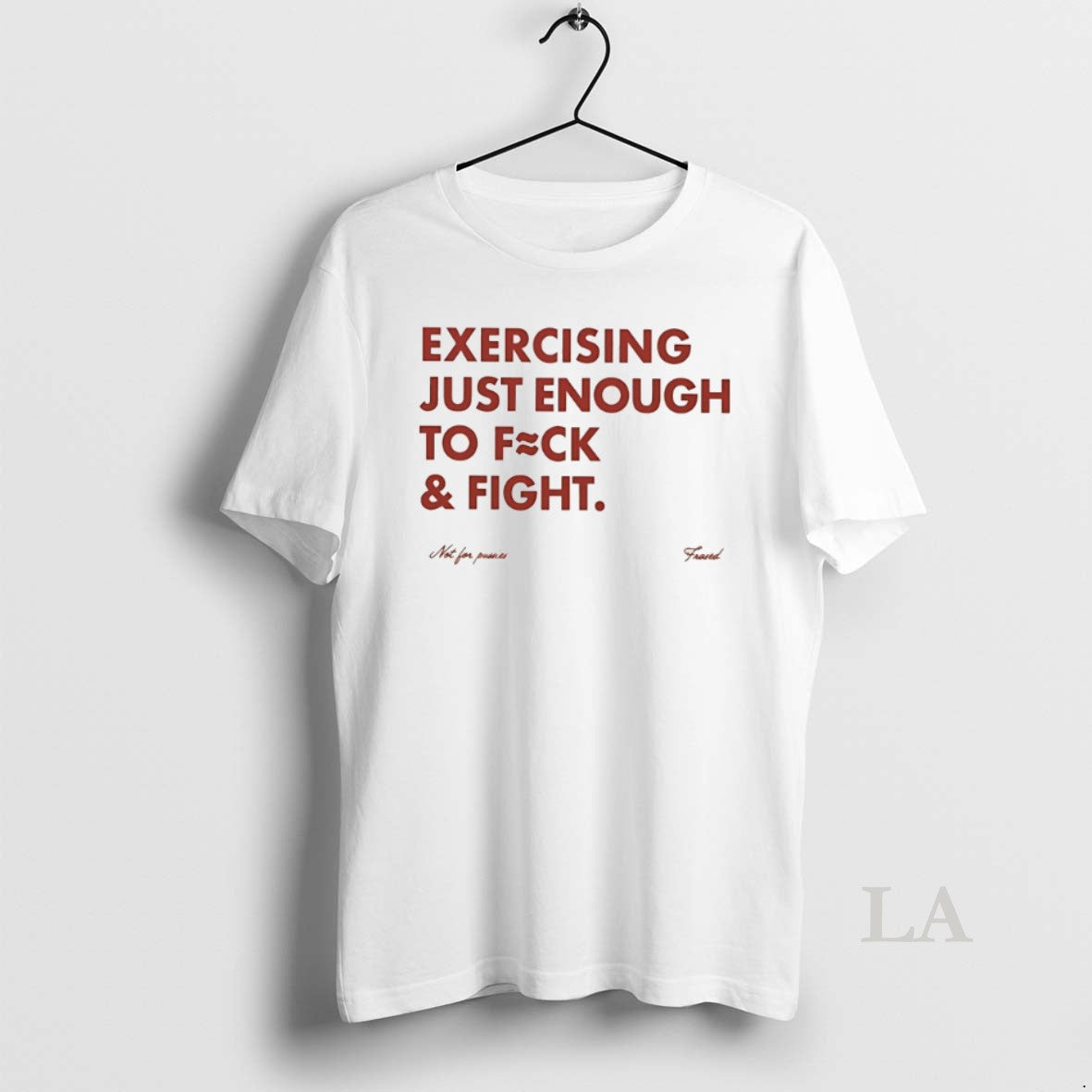 Original Exercising Just Enough To Fuck And Fight T-Shirts, Hoodie, Sweatshirt | InkNestWear.com