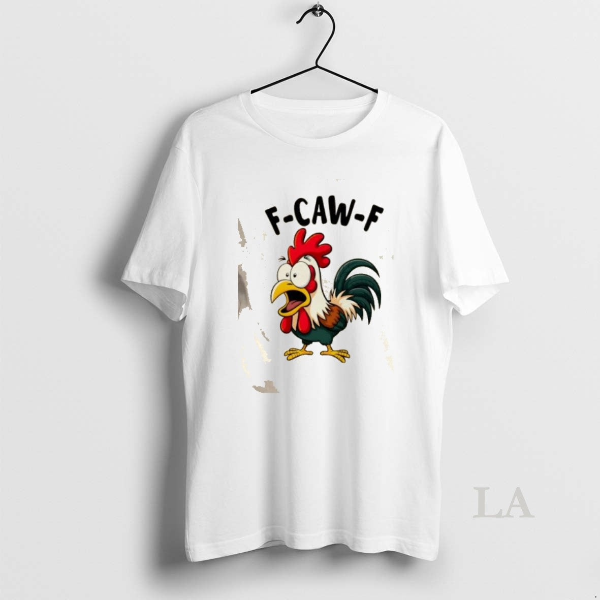 Original F Caw F Rooster Screaming Chicken Clucking Cartoon T-Shirts, Hoodie, Sweatshirt | InkNestWear.com