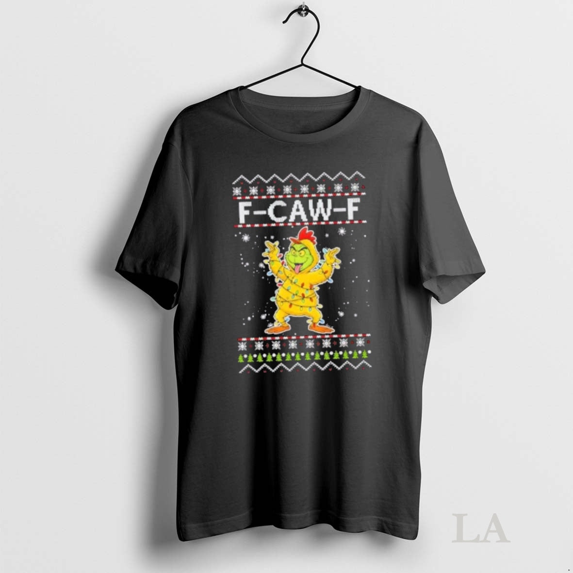 Original F Caw F Grinch Turkey Happy Hallothanksmas T-Shirts, Hoodie, Sweatshirt