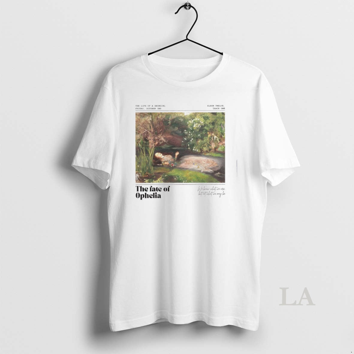 Original Fate Ophelia Ts Inspired My Showgirl Era Pearls Concert Lyric T-Shirts, Hoodie, Sweatshirt