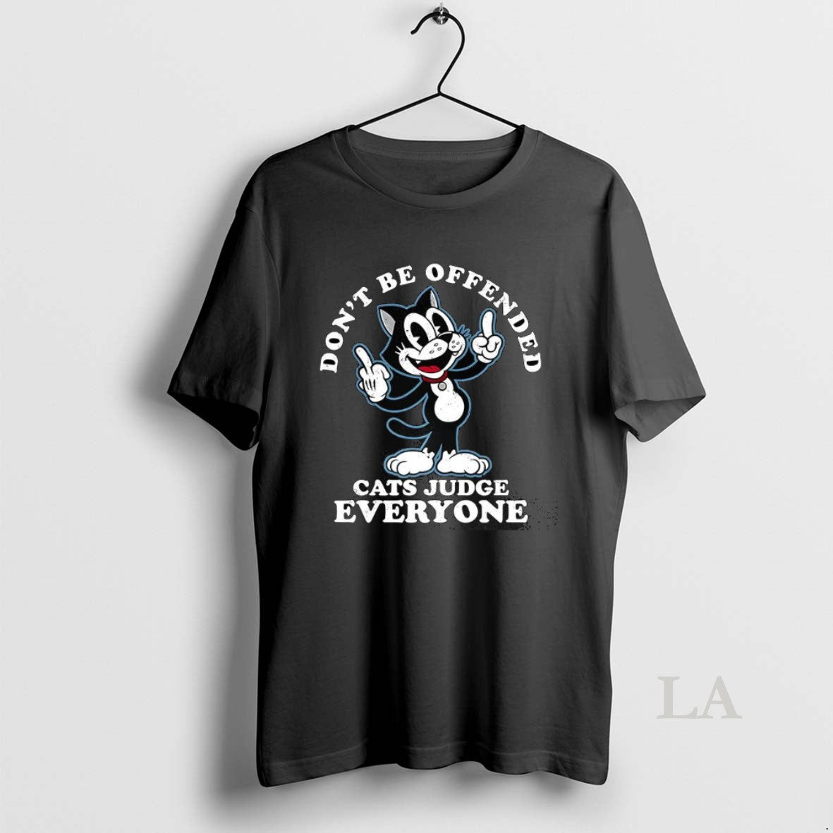 Original Felix The Cat Dont Be Offended Cats Judge Everyone Cartoon T-Shirts, Hoodie, Sweatshirt | InkNestWear.com