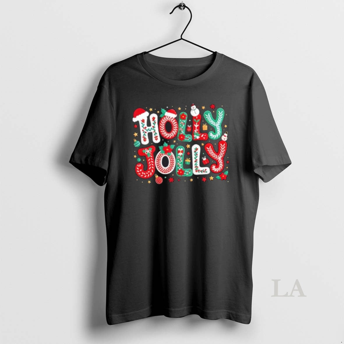 Original Festive Holly Jolly Christmas Faux Yarn T-Shirts, Hoodie, Sweatshirt | InkNestWear.com