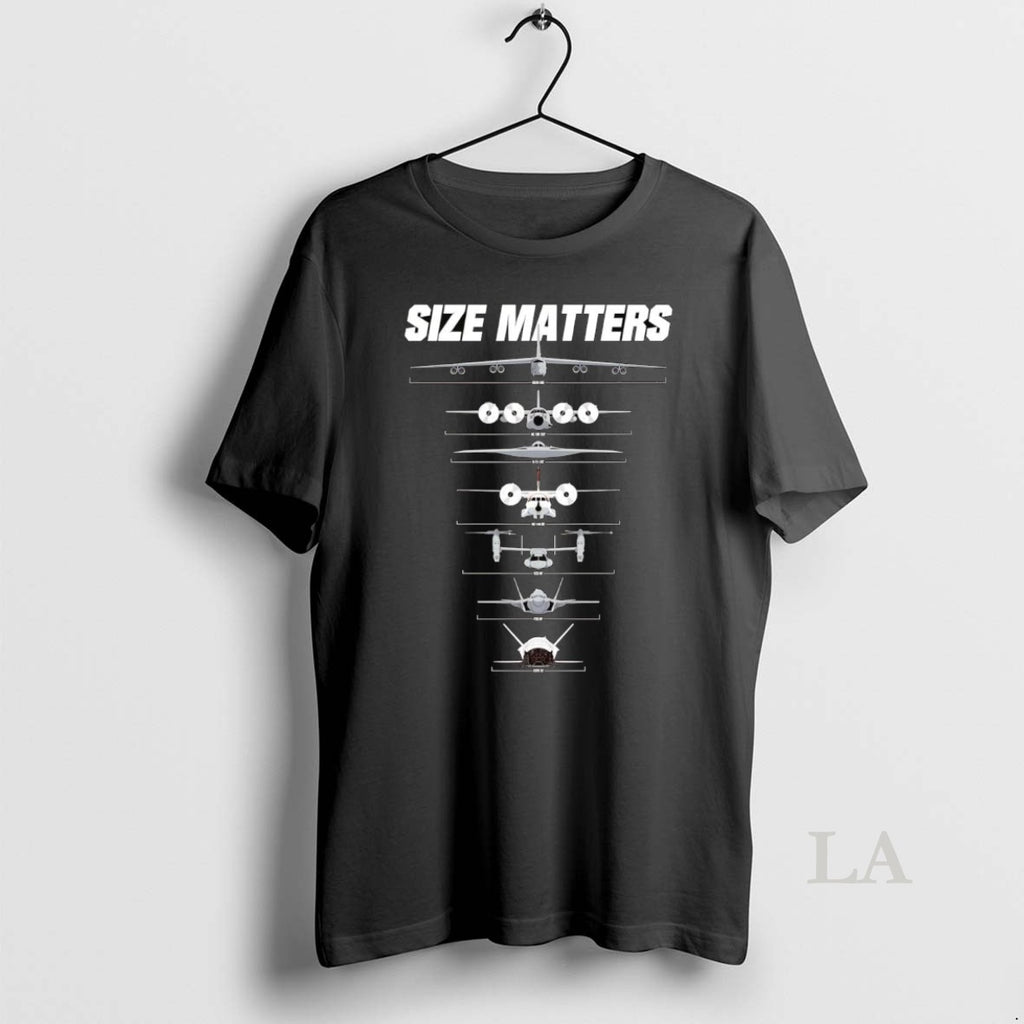Original Fighter Aircrafts Cockpit Size Matters T-Shirts, Hoodie, Sweatshirt | InkNestWear.com