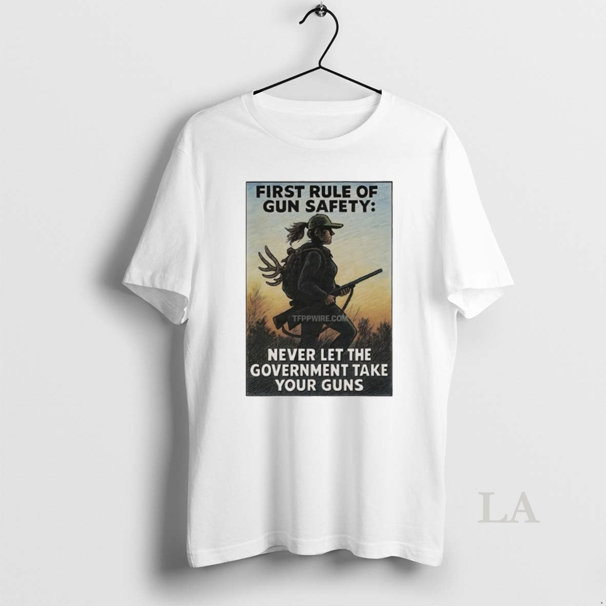 Original First Rule Of Gun Safety Never Let The Government Take Your Guns T-Shirts, Hoodie, Sweatshirt | InkNestWear.com