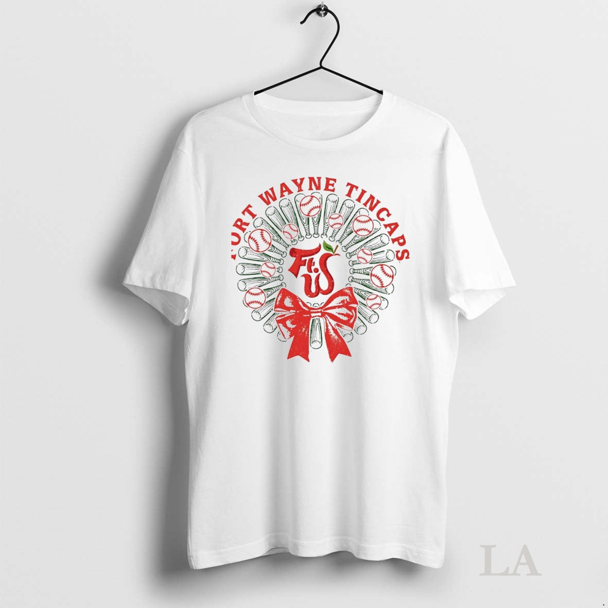 Original Fort Wayne Tincaps Christmas Wreath T-Shirts, Hoodie, Sweatshirt | InkNestWear.com