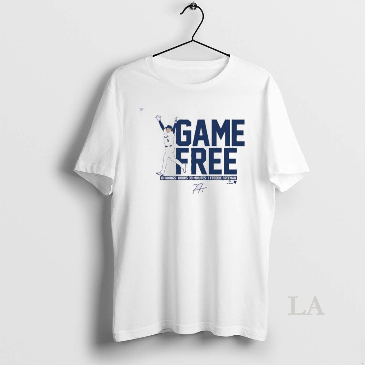 Original Freddie Freeman Game Free 18 Innings T-Shirts, Hoodie, Sweatshirt | InkNestWear.com
