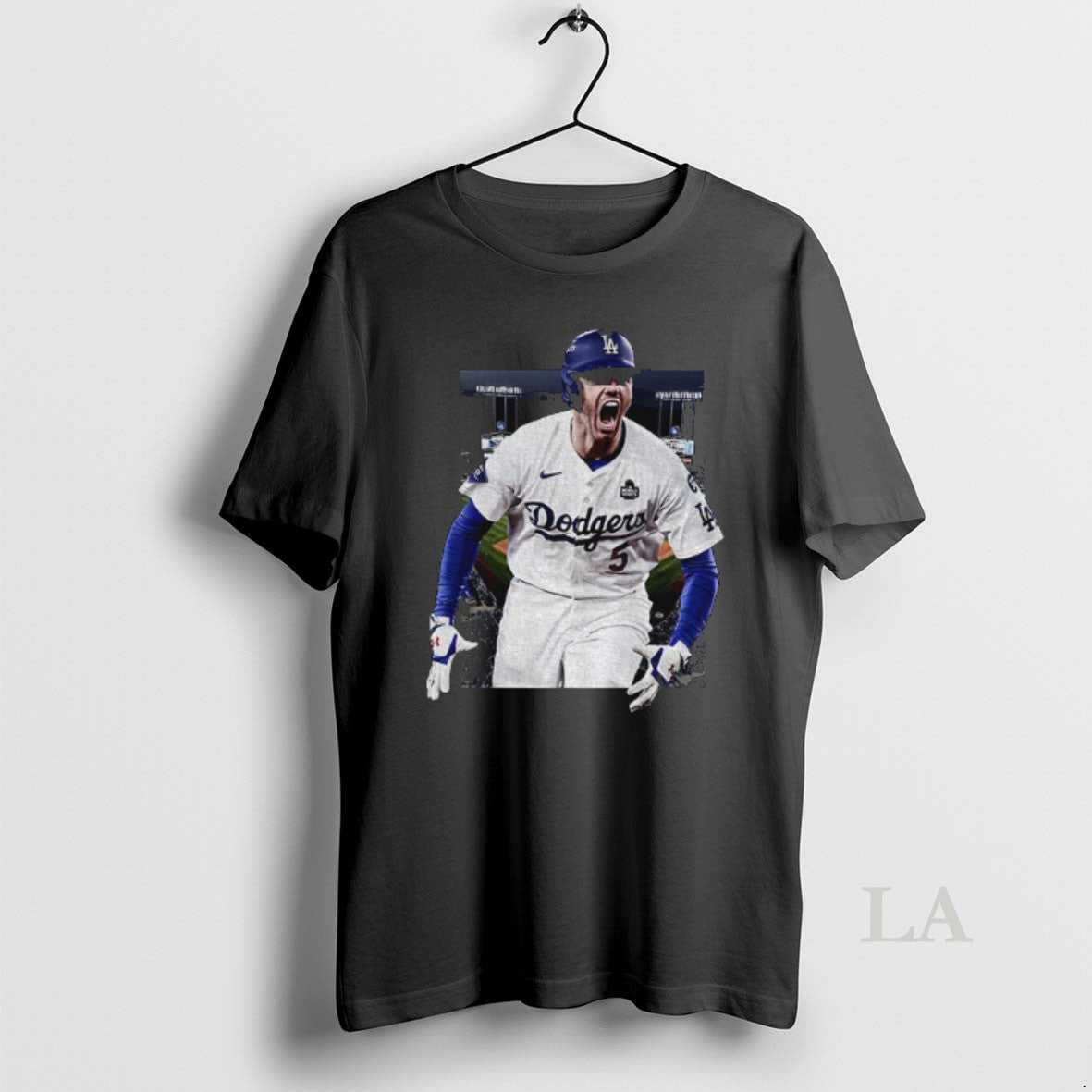 Original Freddie Freeman Los Angeles Baseball Screaming Photo T-Shirts, Hoodie, Sweatshirt | InkNestWear.com