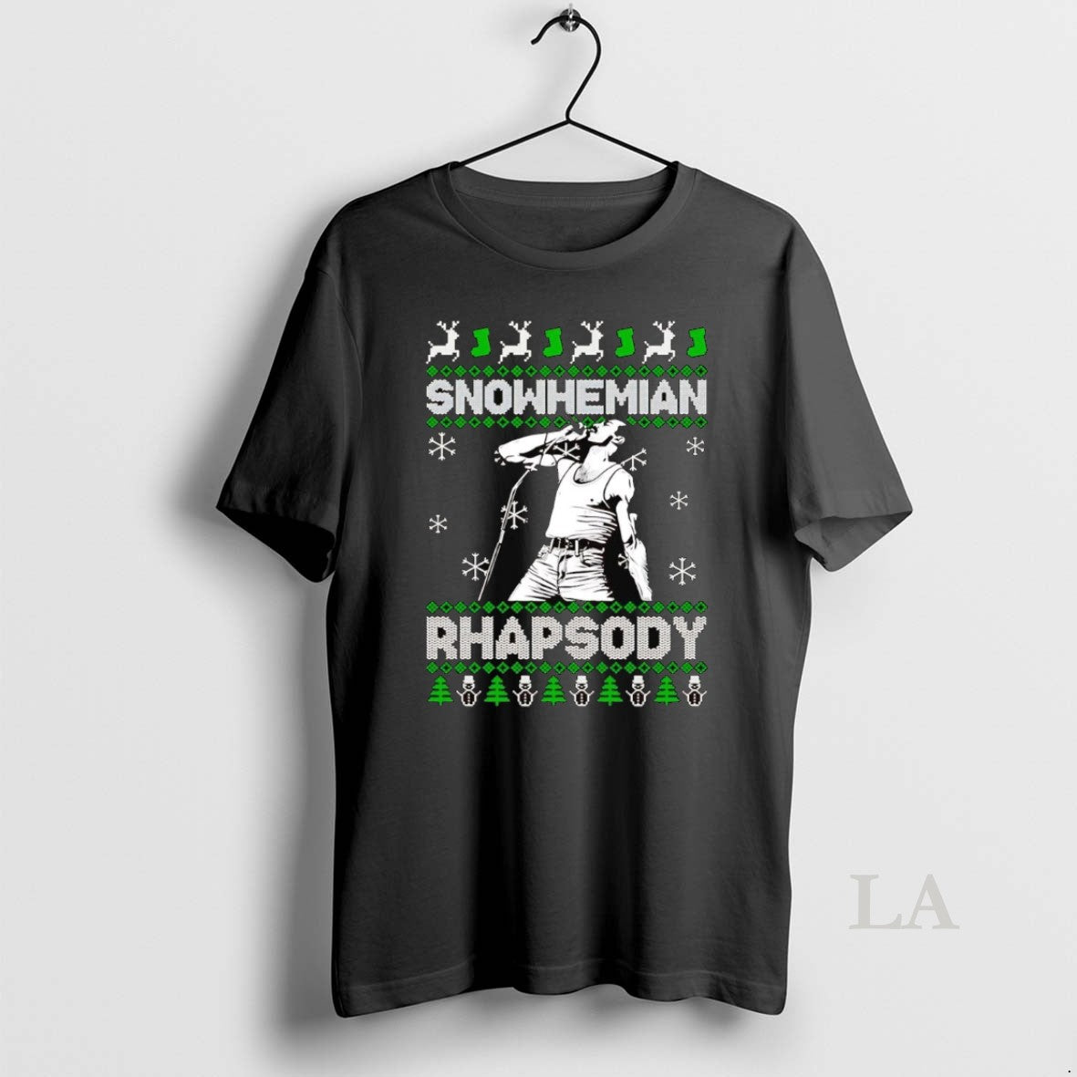 Original Freddie Mercury Snowhemian Rhapsody Ugly Christmas T-Shirts, Hoodie, Sweatshirt | InkNestWear.com
