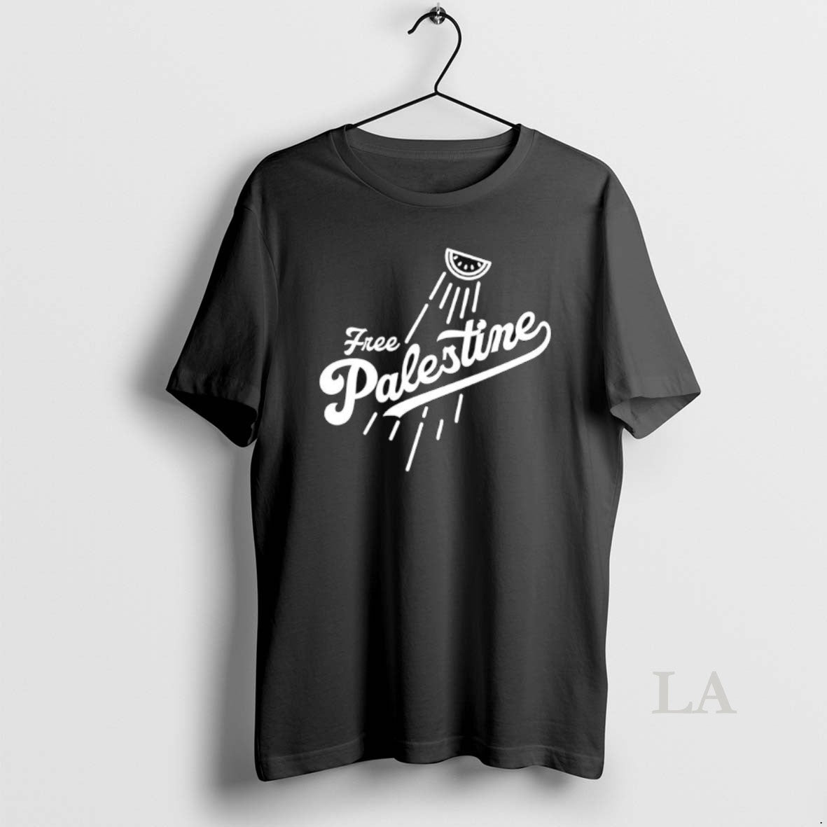 Original Free Palestine X Los Angeles Dodgers Watermelon Logo T-Shirts, Hoodie, Sweatshirt | InkNestWear.com