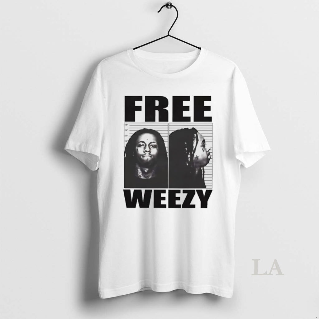 Original Free Weezy Lil Wayne Mugshot T-Shirts, Hoodie, Sweatshirt | InkNestWear.com