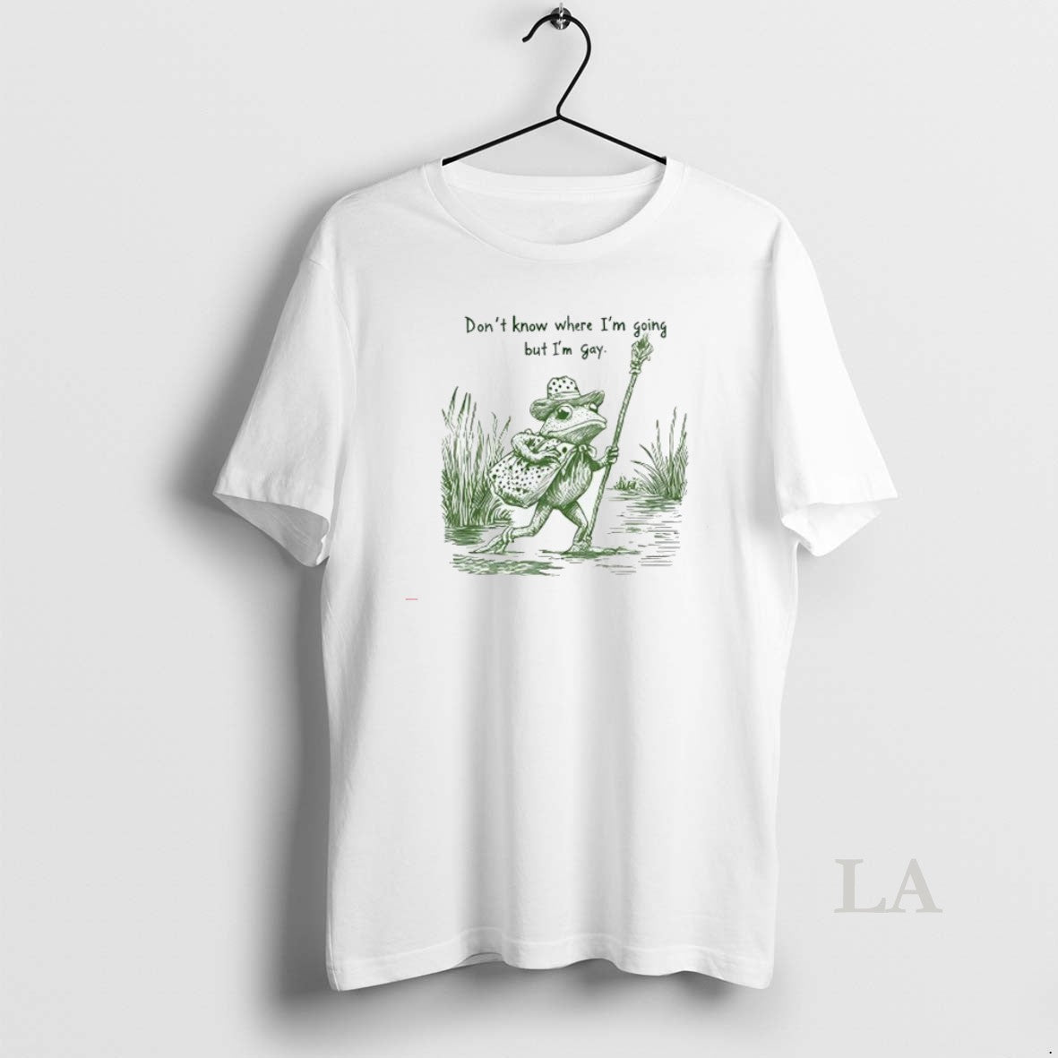 Original Frog I Dont Know Where Im Going But Im Gay Lgbtq Pride T-Shirts, Hoodie, Sweatshirt