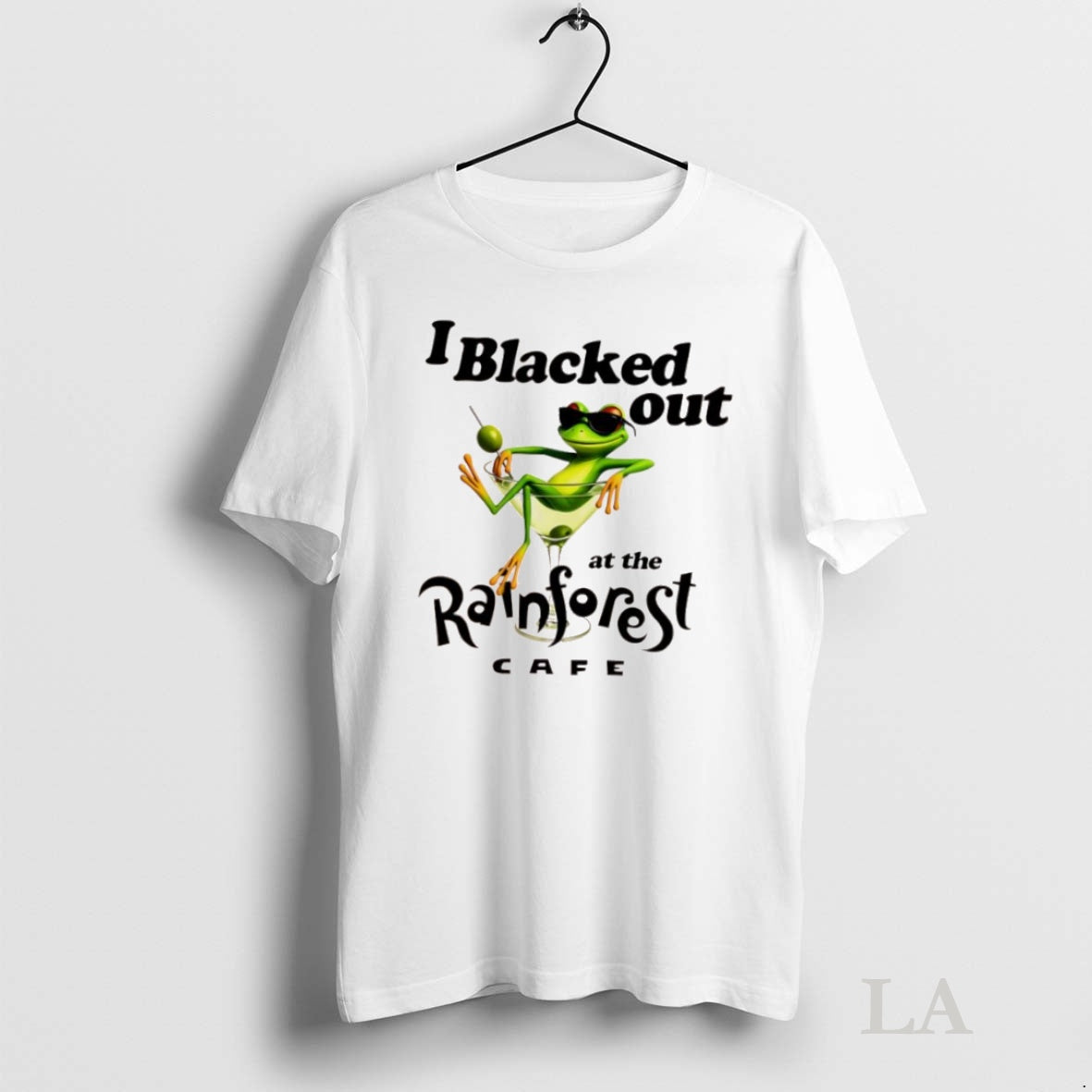 Original Frog Martini Glass I Blacked Out Rainforest Cafe T-Shirts, Hoodie, Sweatshirt