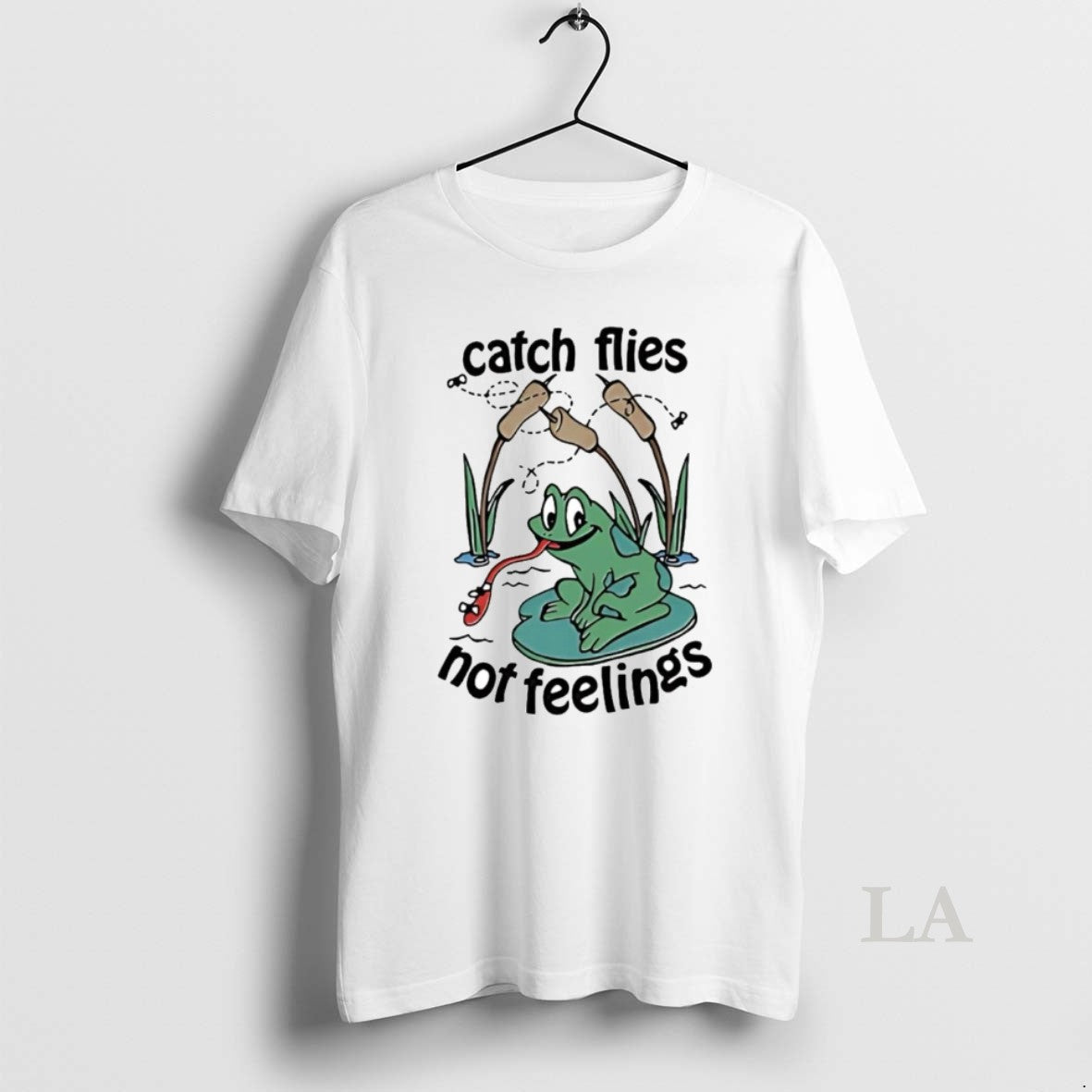 Original Frog On The Bone Catch Flies Not Feelings T-Shirts, Hoodie, Sweatshirt | InkNestWear.com