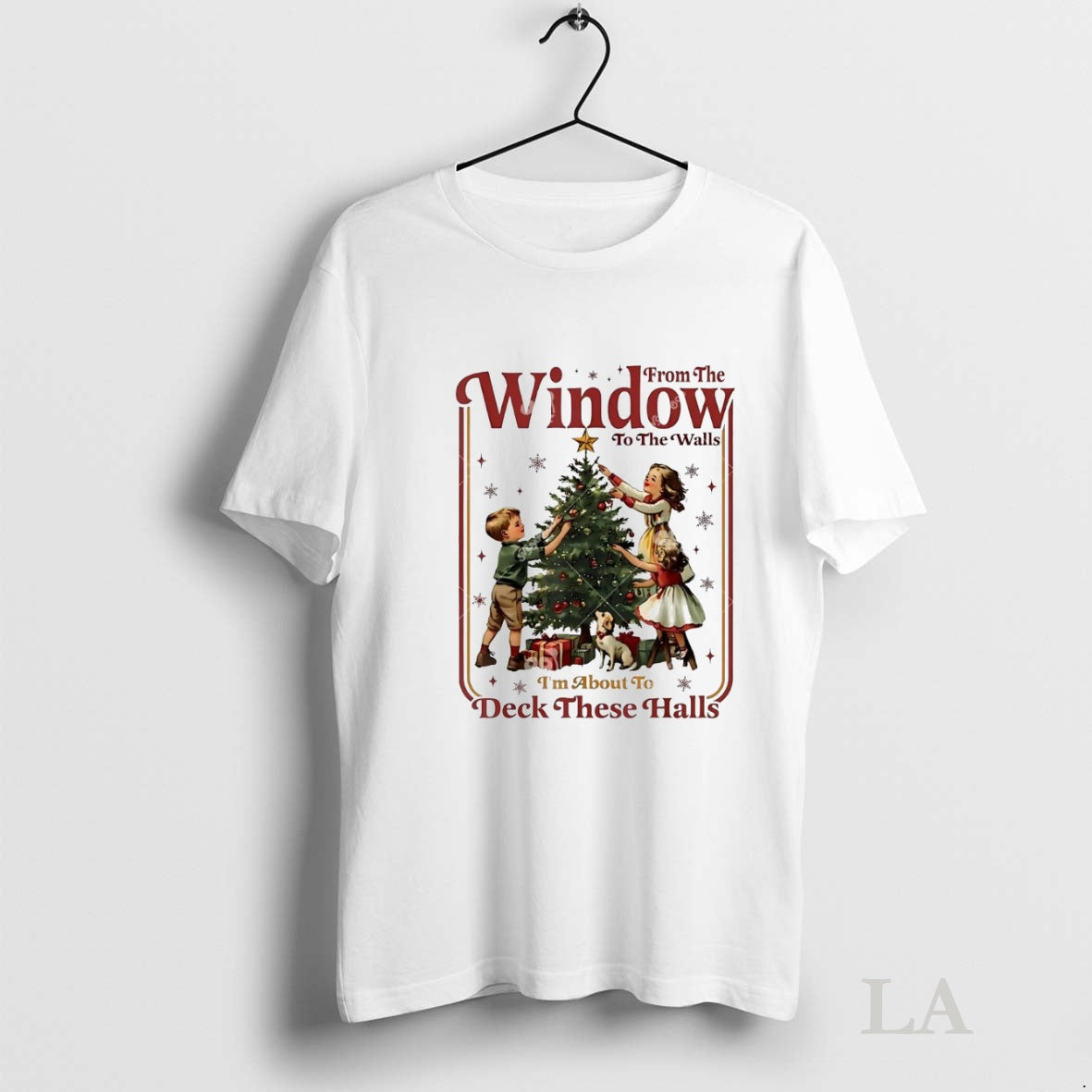 Original From The Windows To Walls Im About To Deck These Halls Christmas T-Shirts, Hoodie, Sweatshirt | InkNestWear.com