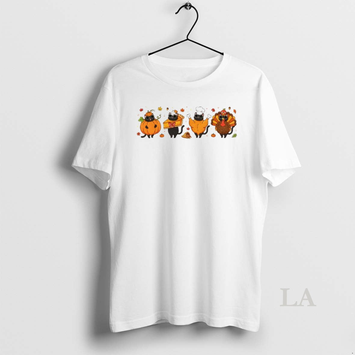 Original Funny Thanksgiving Black Cat Fall Pumpkin T-Shirts, Hoodie, Sweatshirt | InkNestWear.com