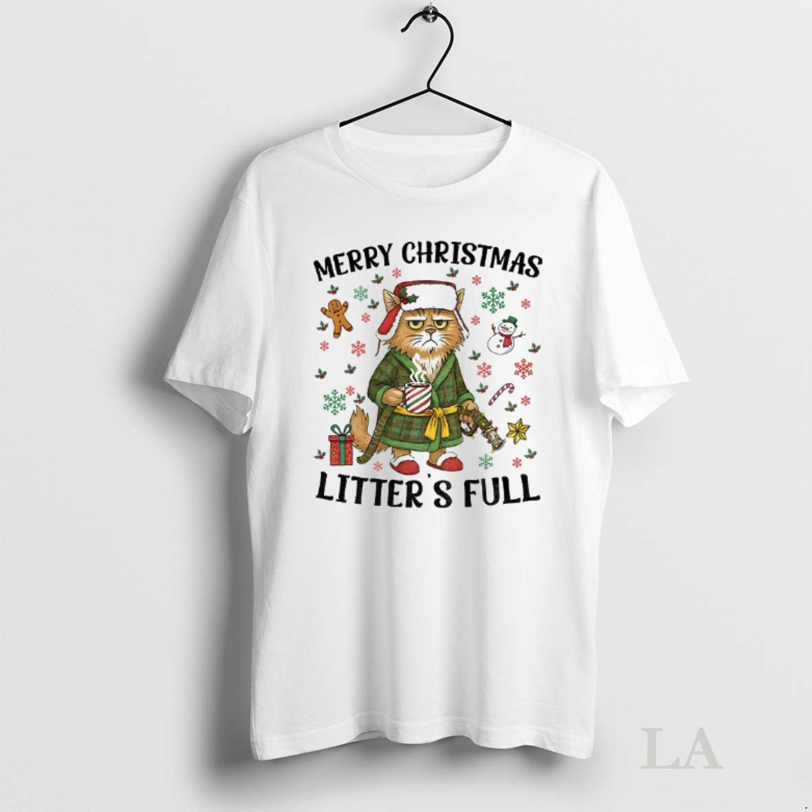 Original Funny Cat Litters Full Merry 2025 T-Shirts, Hoodie, Sweatshirt