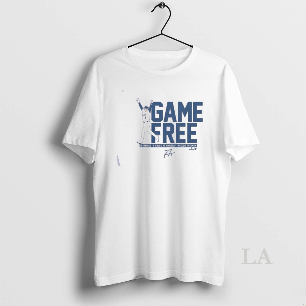 Original Game Free Freddie Freeman World Series Game 3 T-Shirts, Hoodie, Sweatshirt | InkNestWear.com