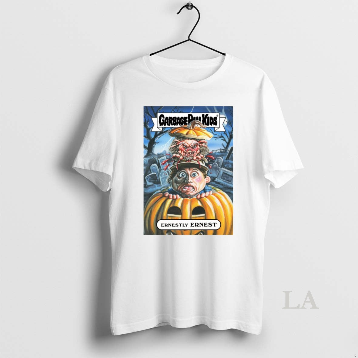 Original Garbage Pail Kids Ernest Scared Stupid Earnestly Ernest Card T-Shirts, Hoodie, Sweatshirt | InkNestWear.com