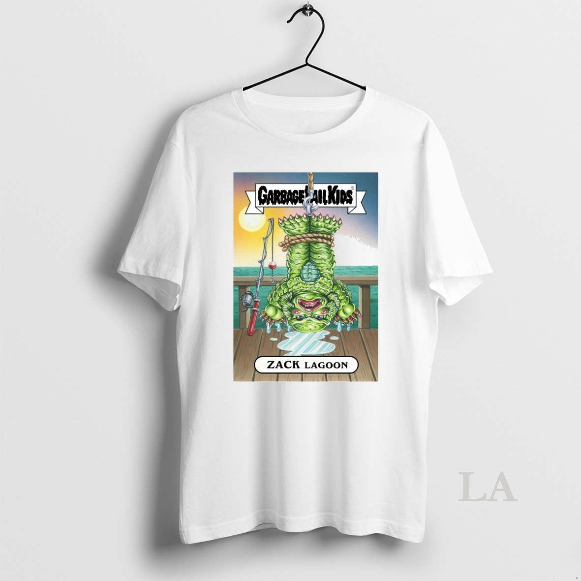 Original Garbage Pail Kids The Creature From The Black Zack Lagoon Card T-Shirts, Hoodie, Sweatshirt | InkNestWear.com