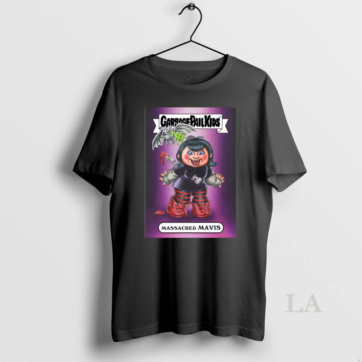 Original Garbage Pail Kids X Massacred Hotel Transylvania Mavis Card T-Shirts, Hoodie, Sweatshirt | InkNestWear.com