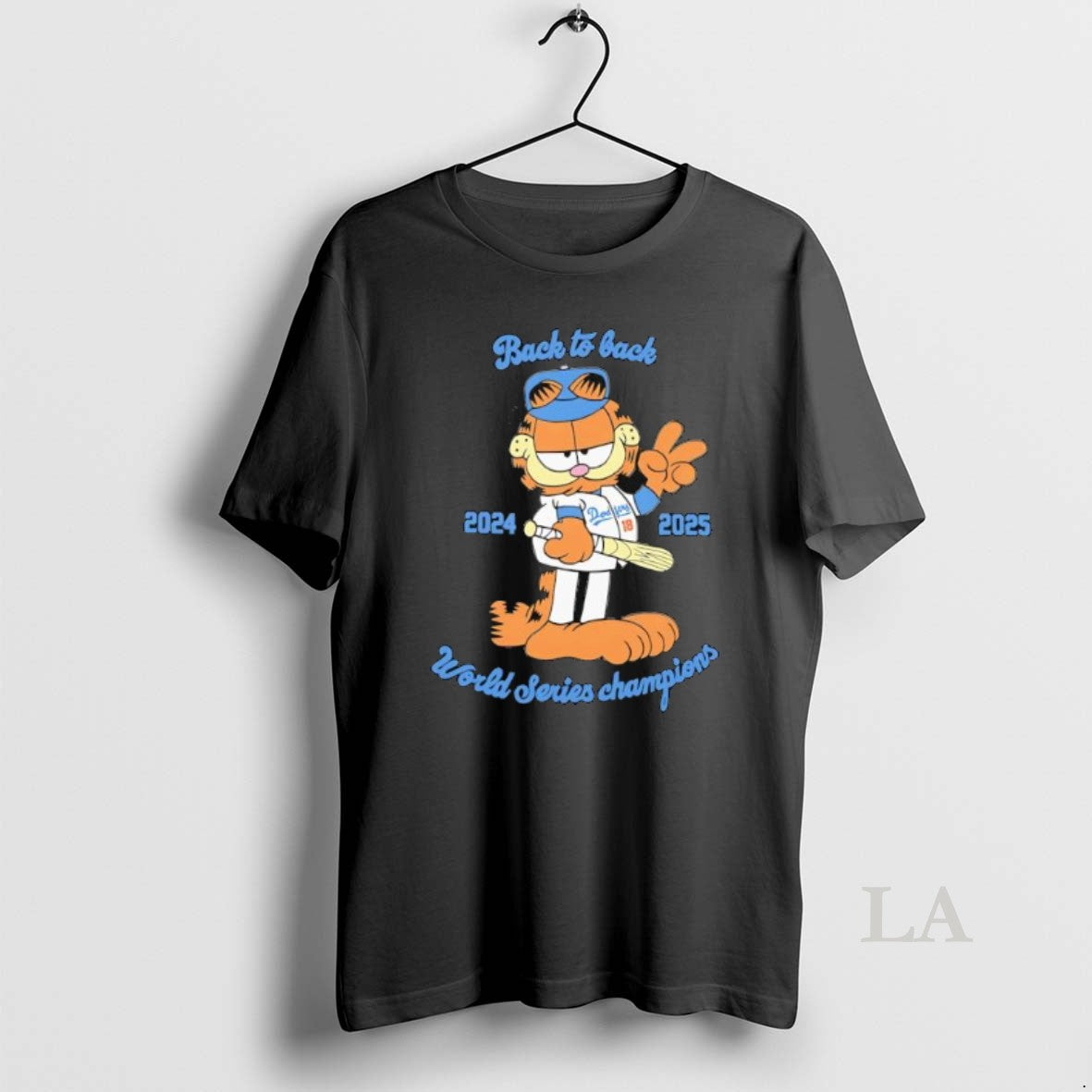Original Garf Back To Back World Series Champions 2024 And 2025 T-Shirts, Hoodie, Sweatshirt | InkNestWear.com