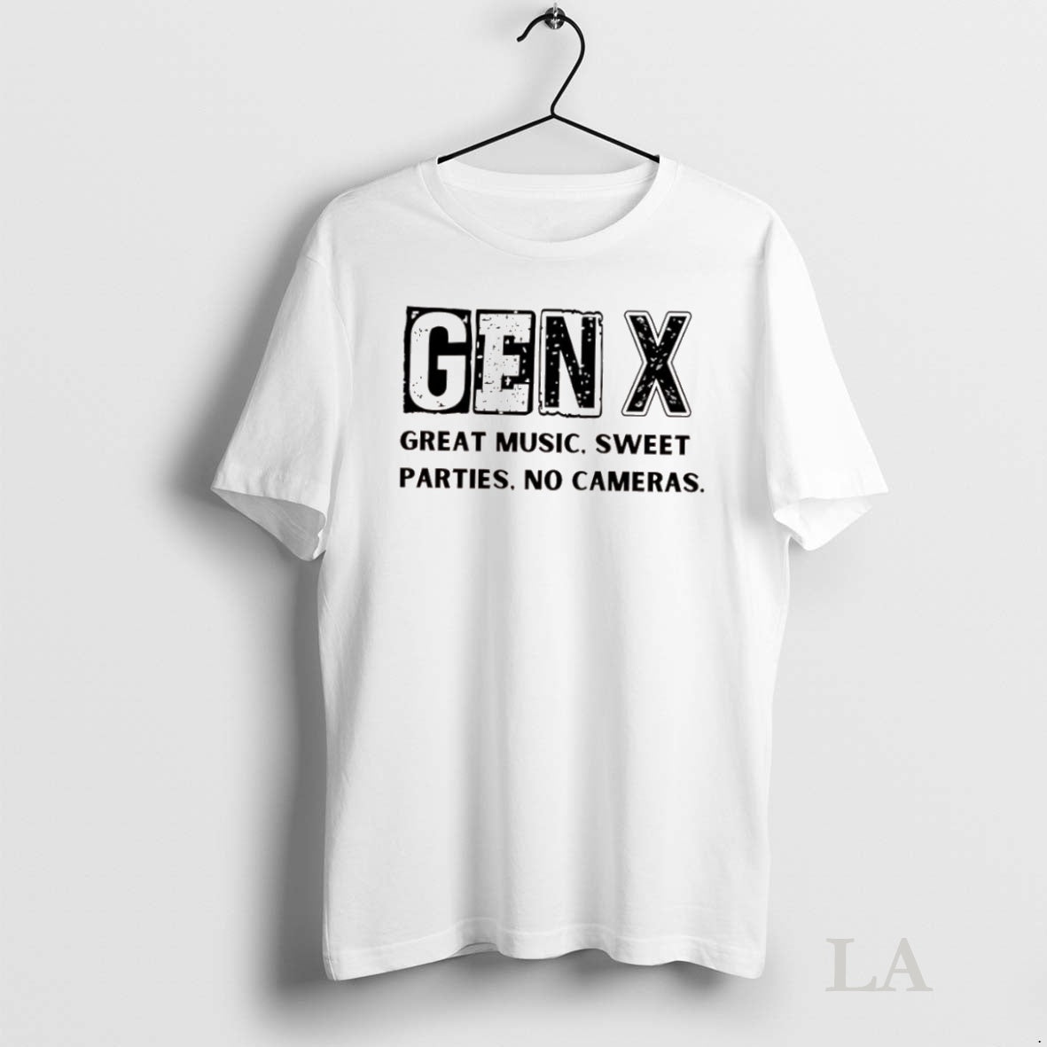 Original Gen X Great Music Sweet Parties No Cameras T-Shirts, Hoodie, Sweatshirt