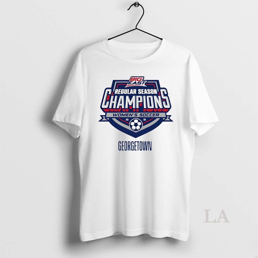 Original Georgetown Womens Soccer 2025 Big East Regular Season Champions T-Shirts, Hoodie, Sweatshirt | InkNestWear.com