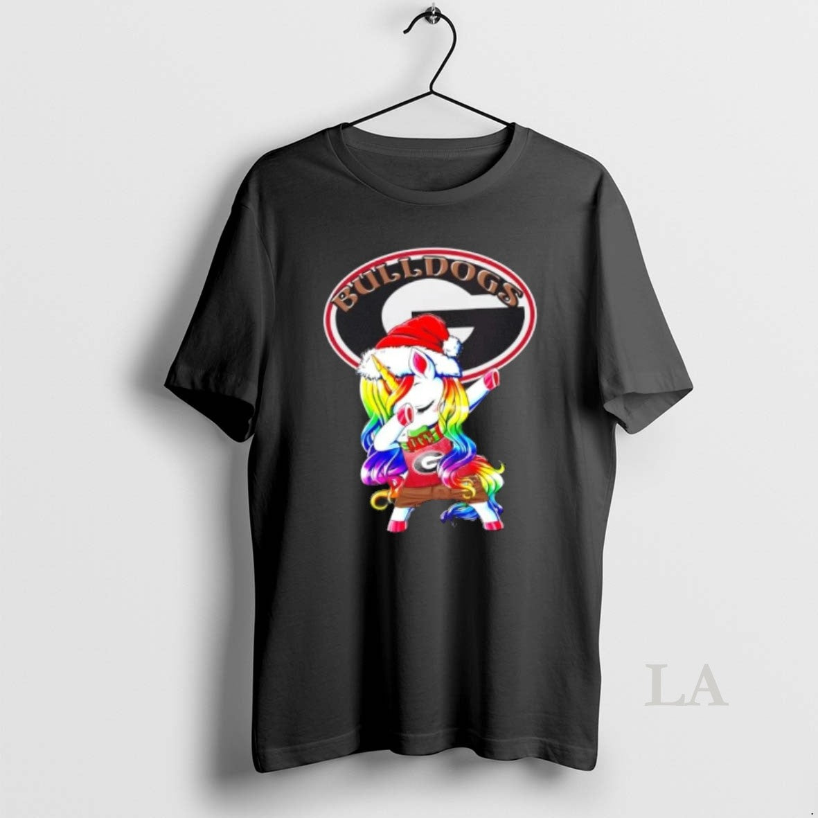 Original Georgia Bulldogs Football X Unicorn Santa Hat Dabbing Merry Christmas T-Shirts, Hoodie, Sweatshirt | InkNestWear.com